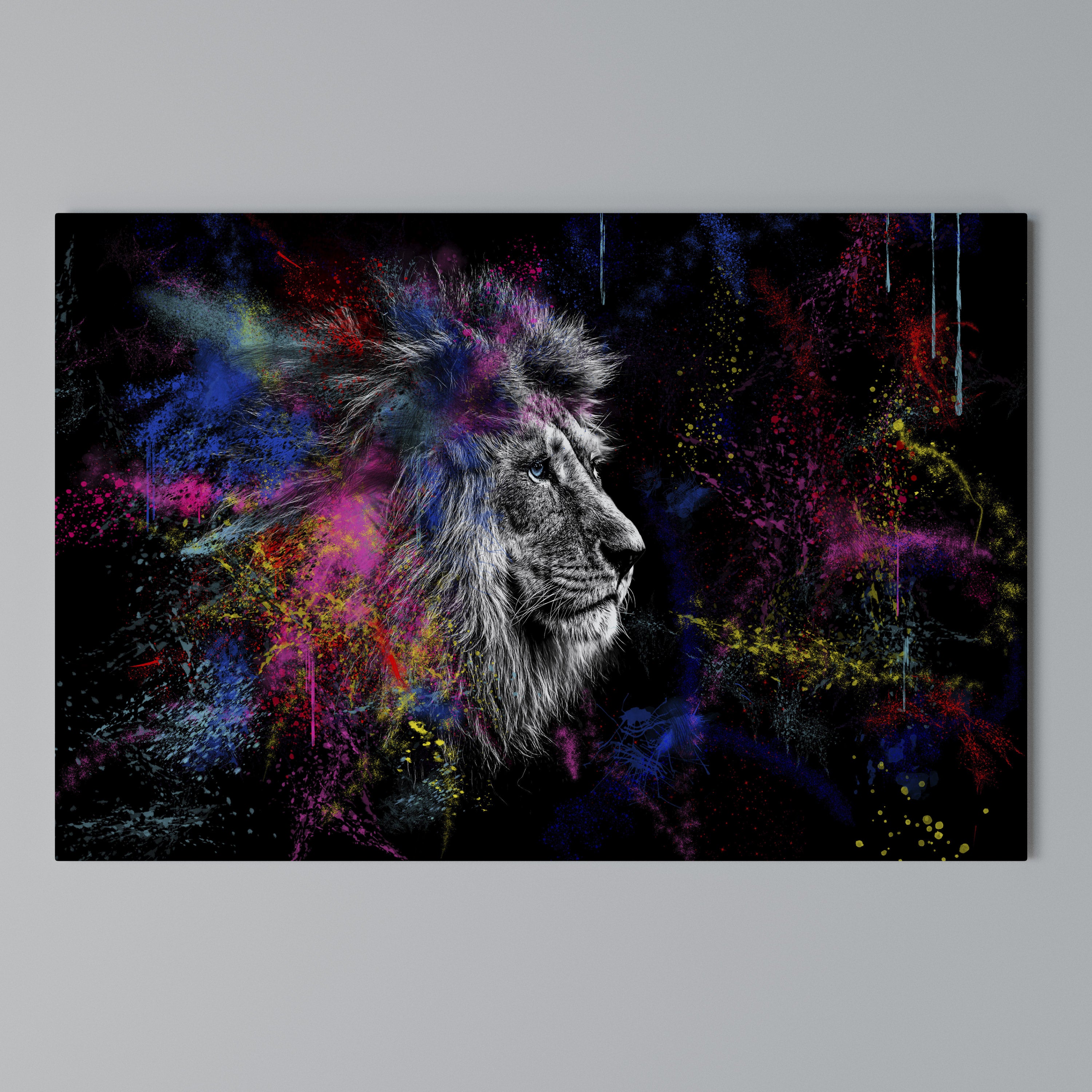 LION ARTISTRY Poziomy obraz na płótnie
