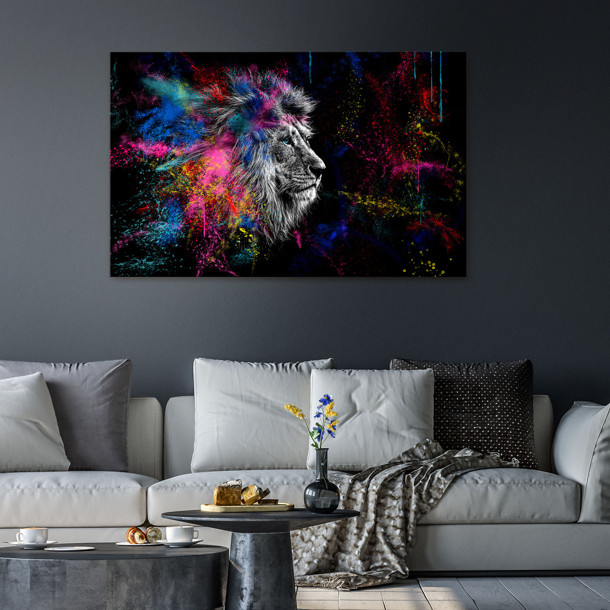 LION ARTISTRY Poziomy obraz na płótnie