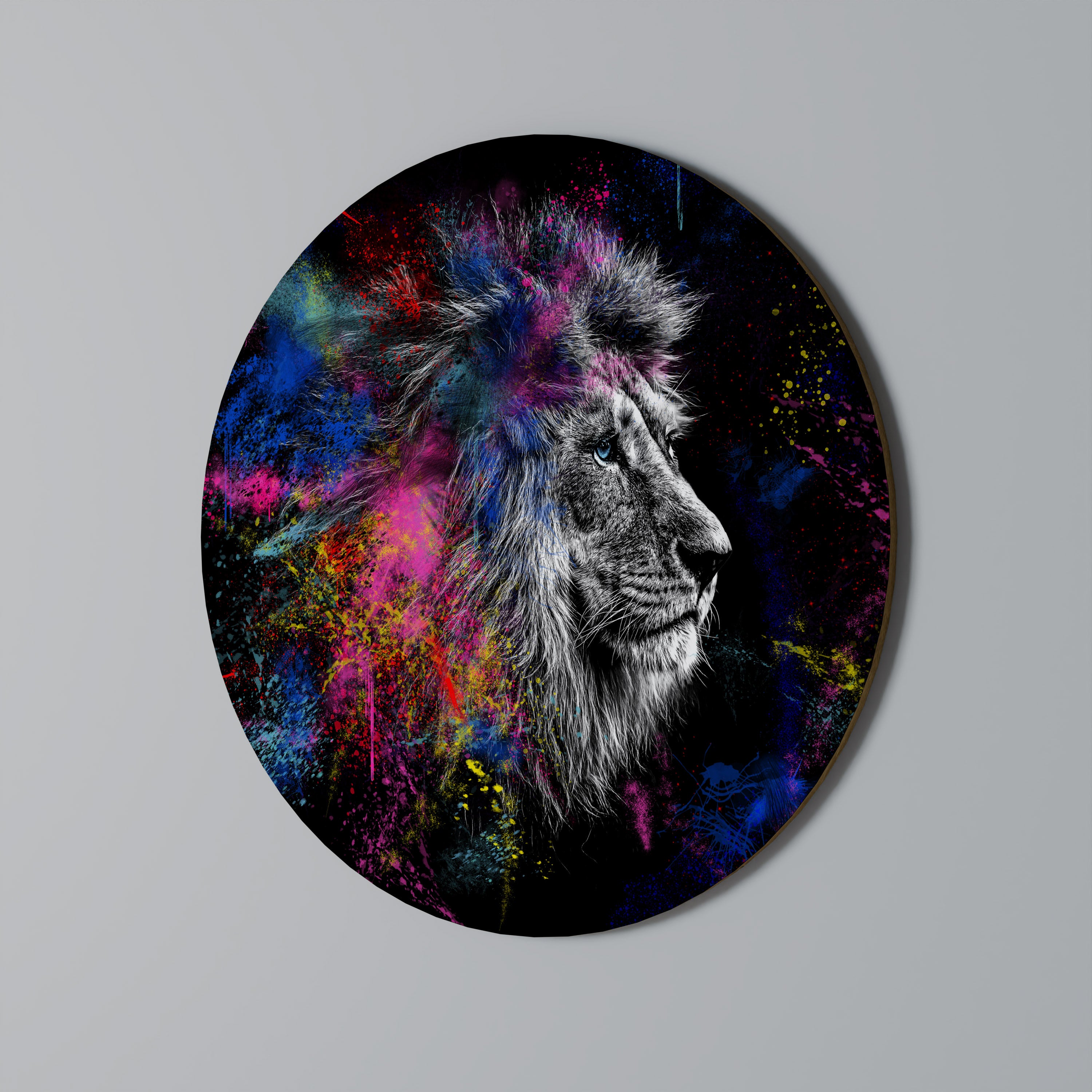 LION ARTISTRY Obraz okrągły