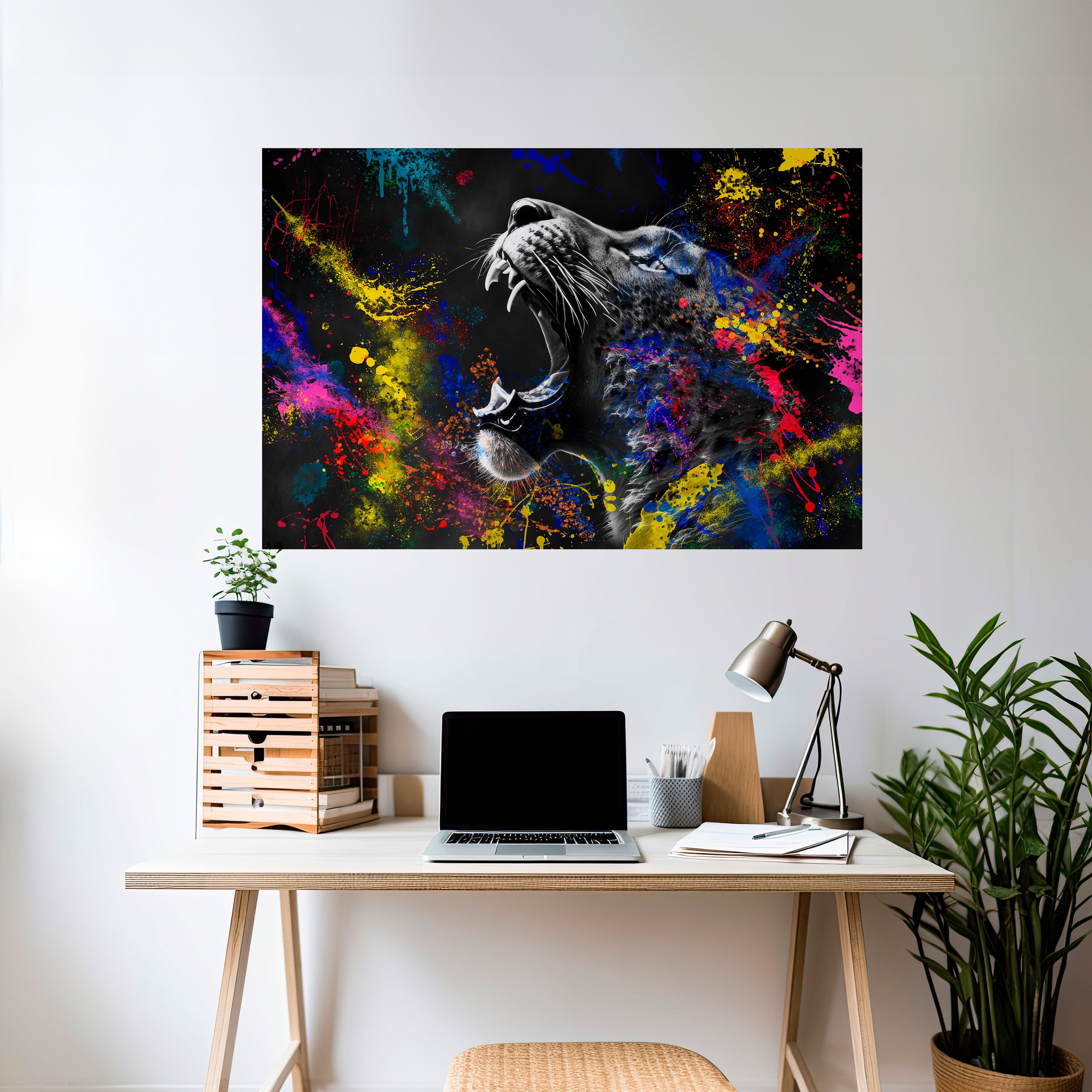 LAMPART ARTISTRY Naklejka/Plakat poziomy