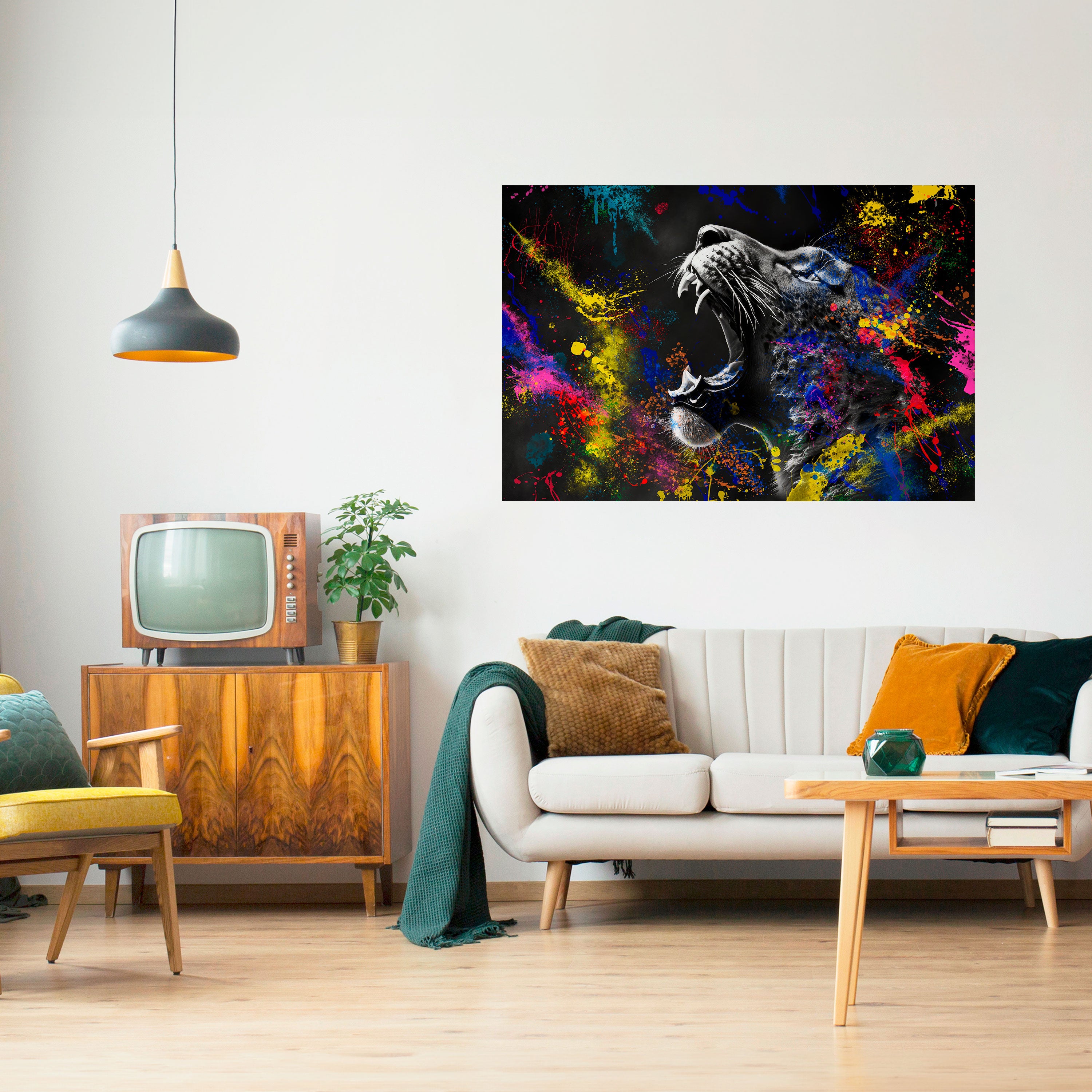 LAMPART ARTISTRY Naklejka/Plakat poziomy
