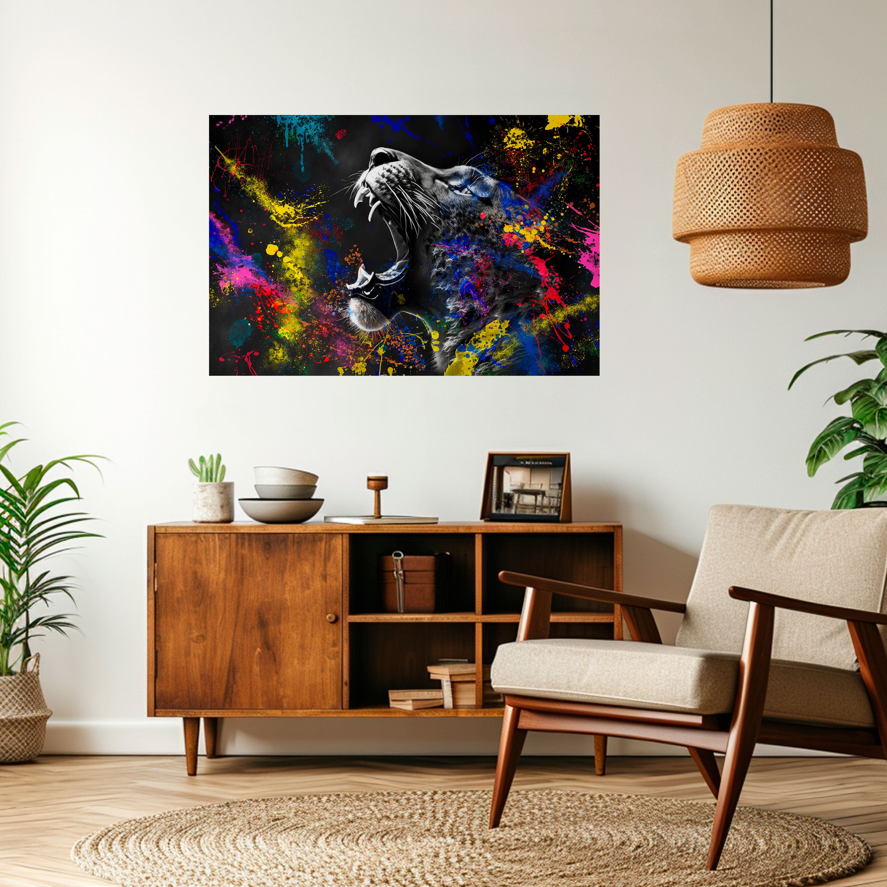 LAMPART ARTISTRY Naklejka/Plakat poziomy