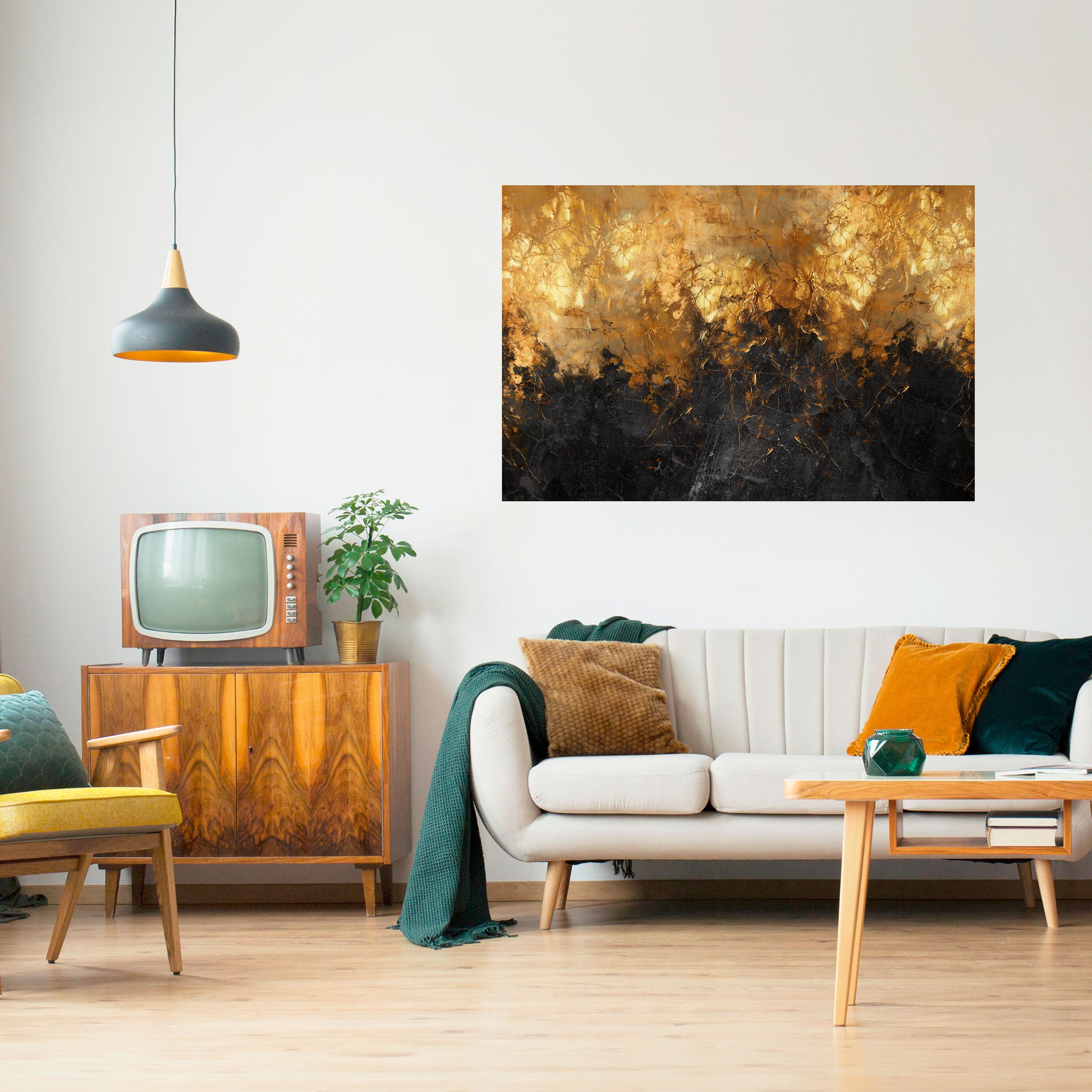 RADIANT SPARK Naklejka/Plakat poziomy