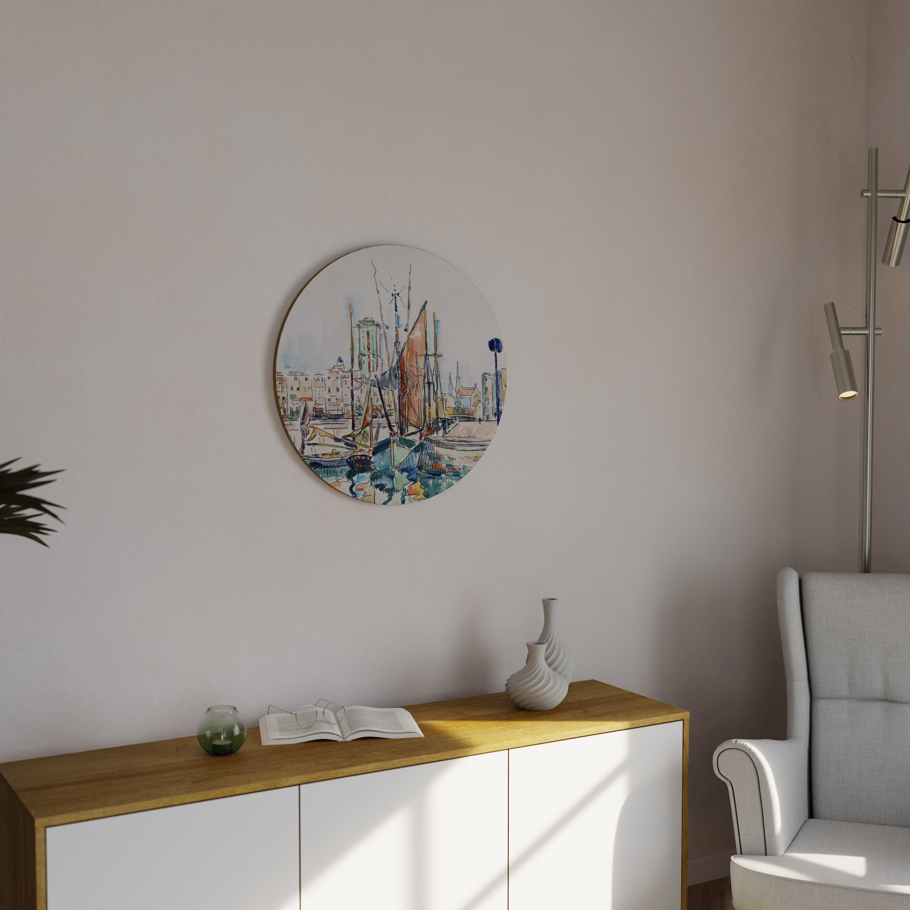 LA ROCHELLE Obraz okrągły