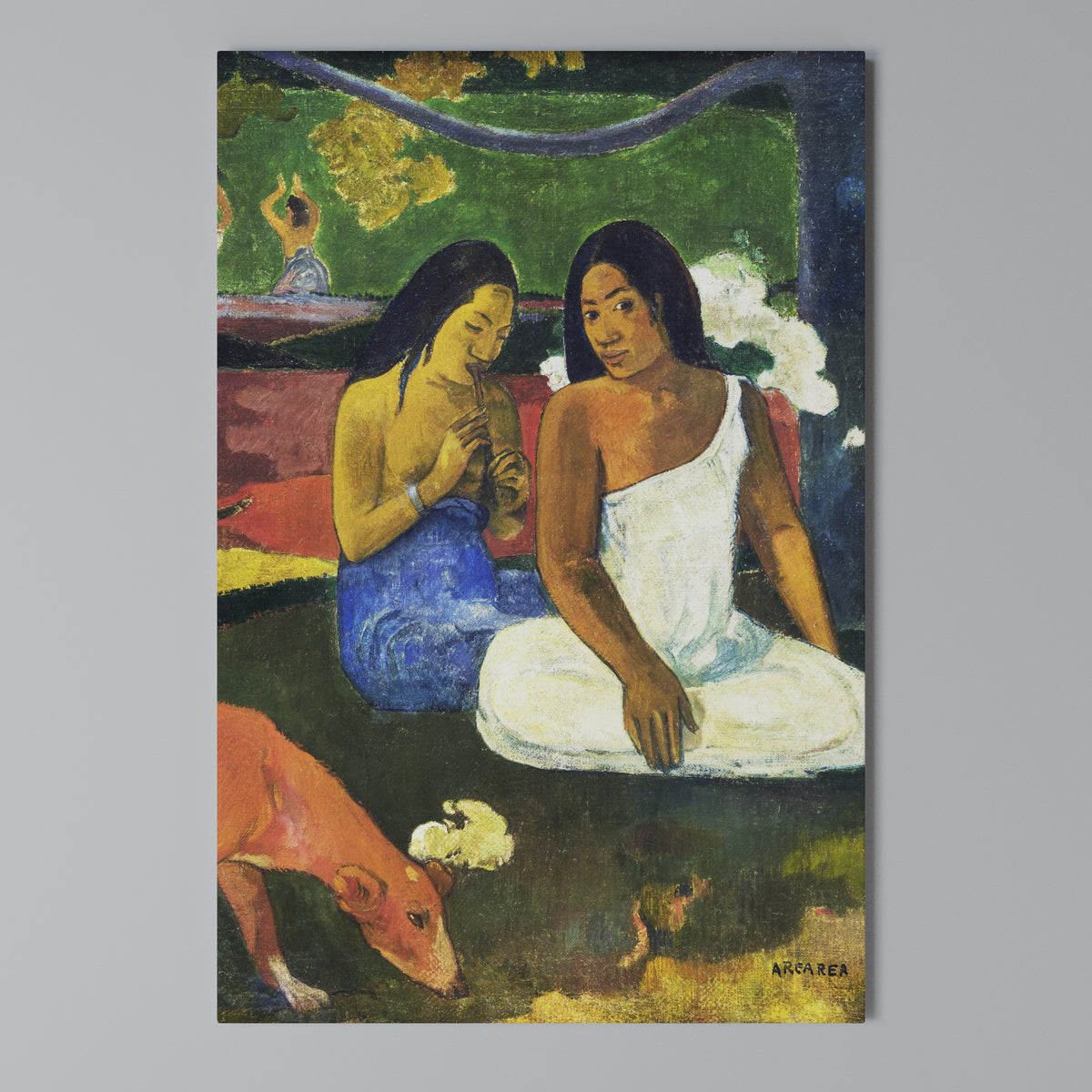 AREAREA BY GAUGUIN Pionowy obraz na płótnie