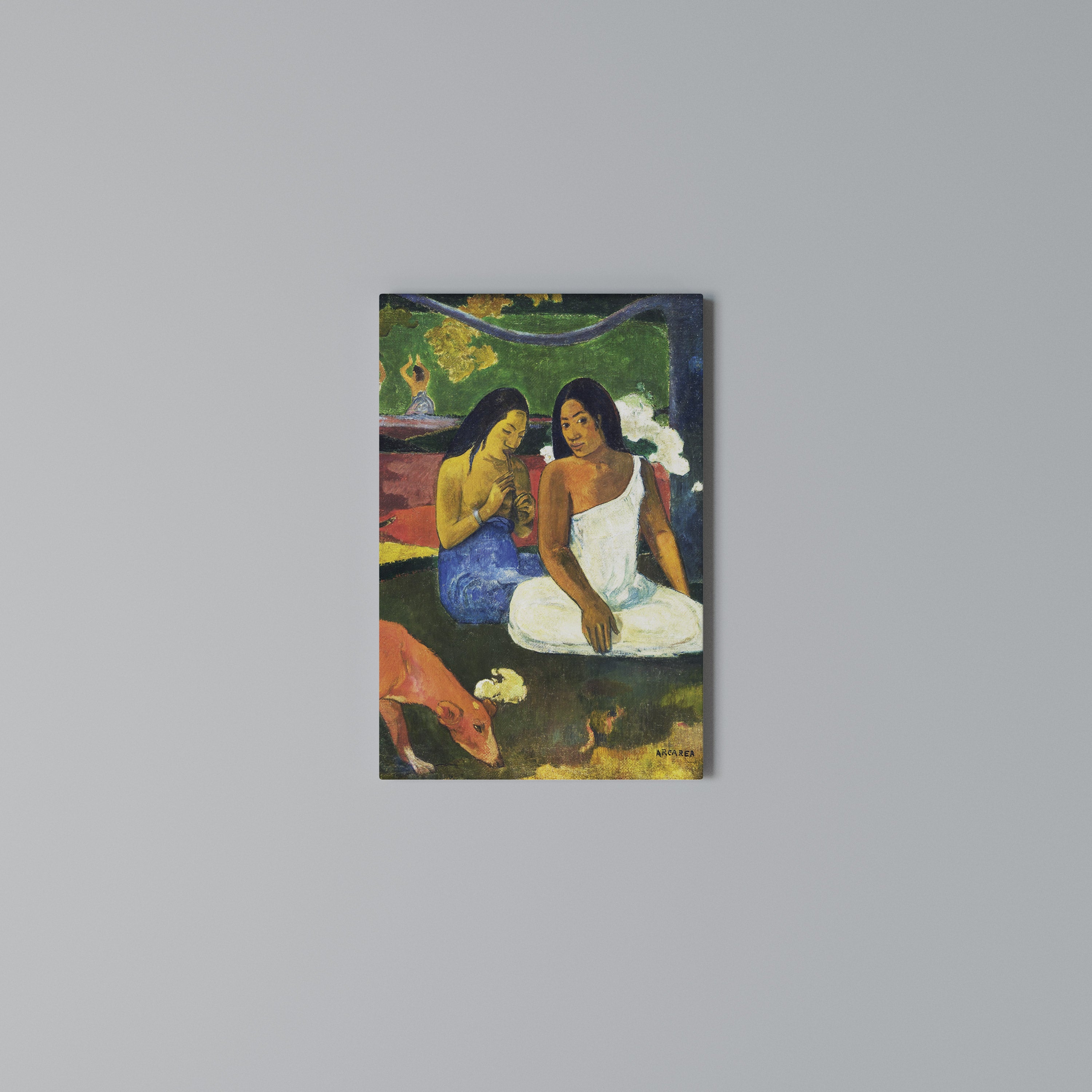AREAREA BY GAUGUIN Pionowy obraz na płótnie
