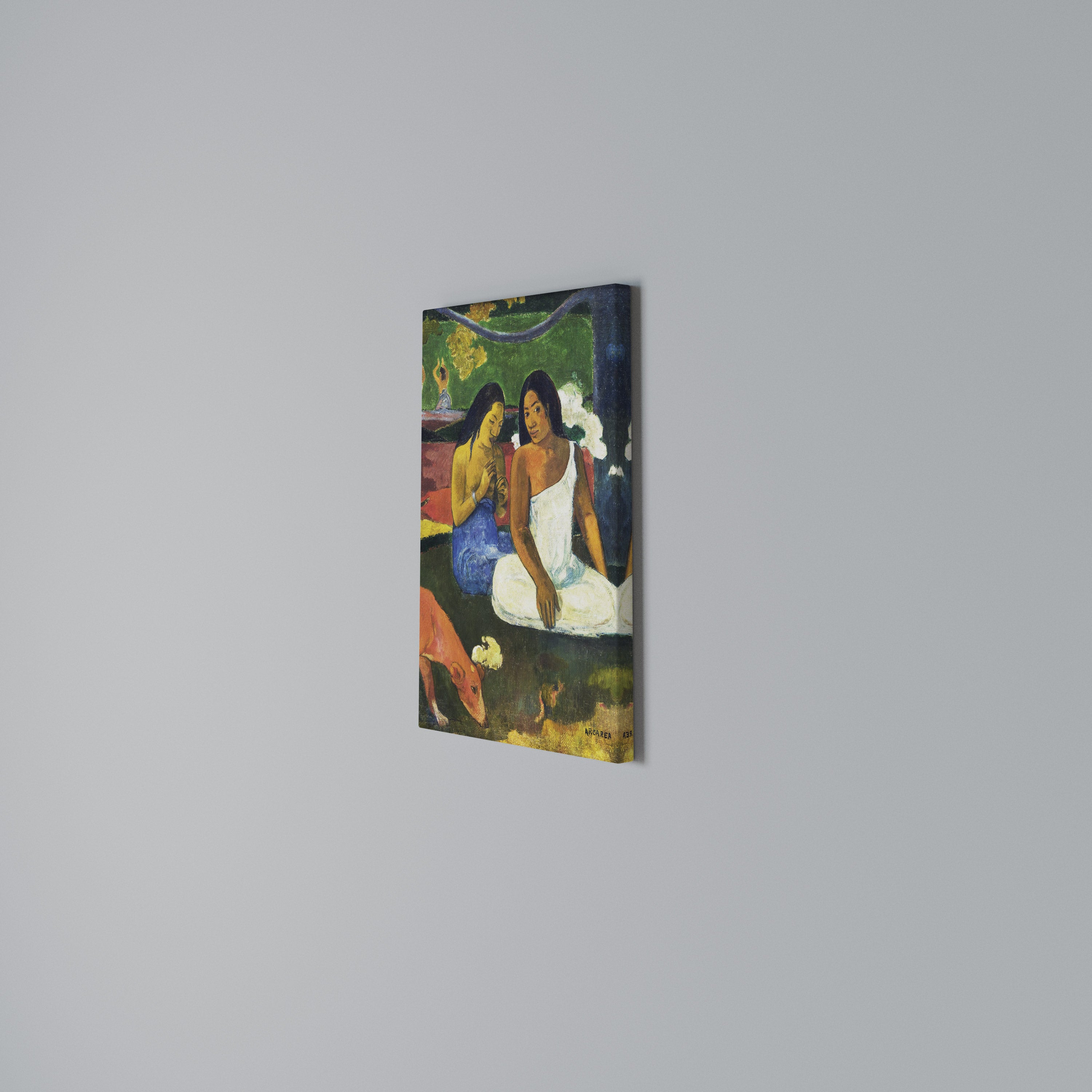 AREAREA BY GAUGUIN Pionowy obraz na płótnie