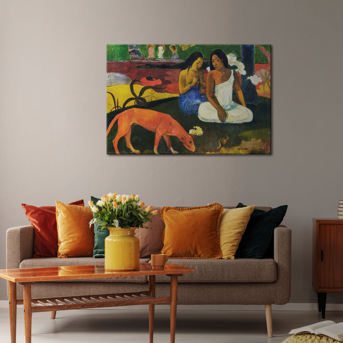 AREAREA BY GAUGUIN Poziomy obraz na płótnie