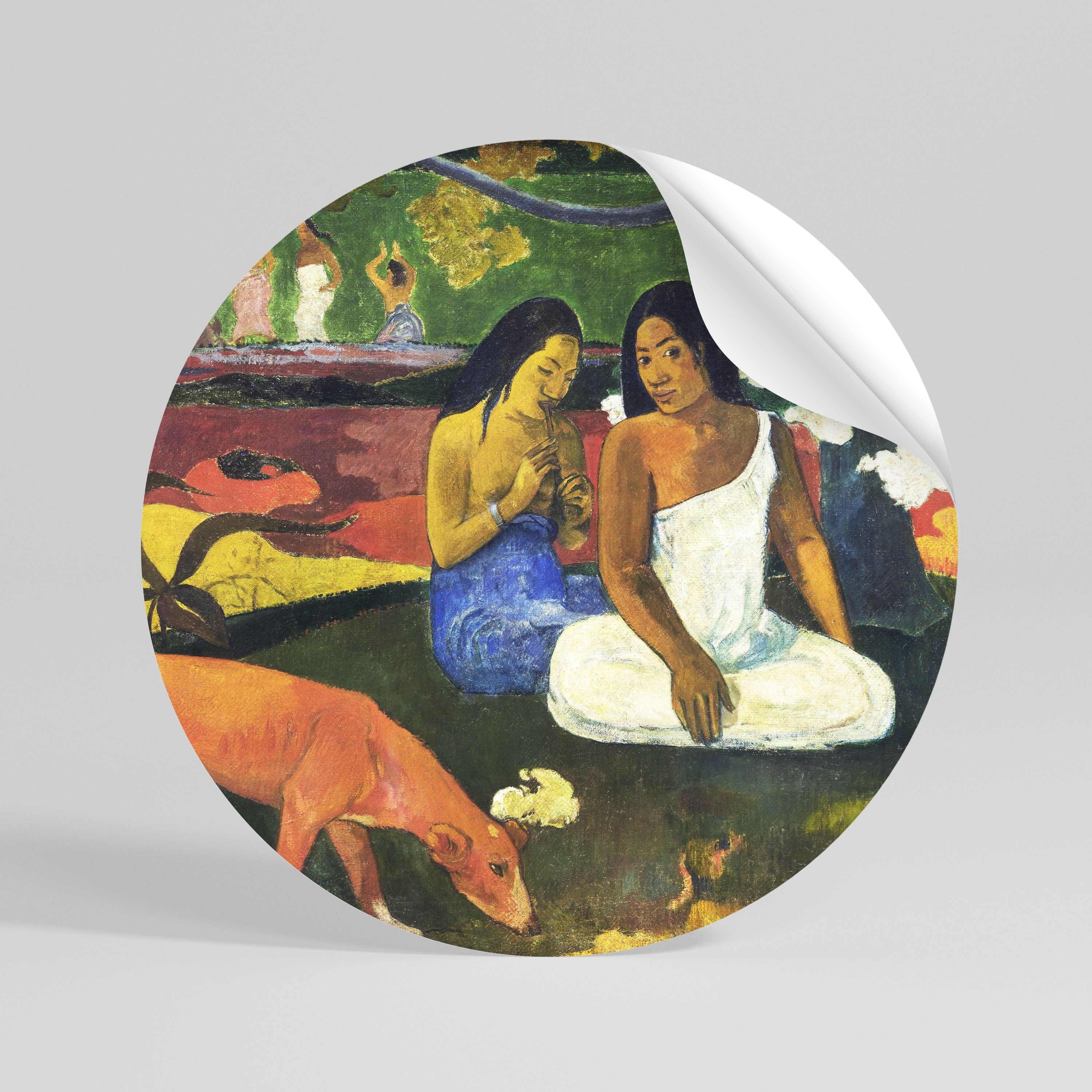 AREAREA BY GAUGUIN Naklejka - okrągła