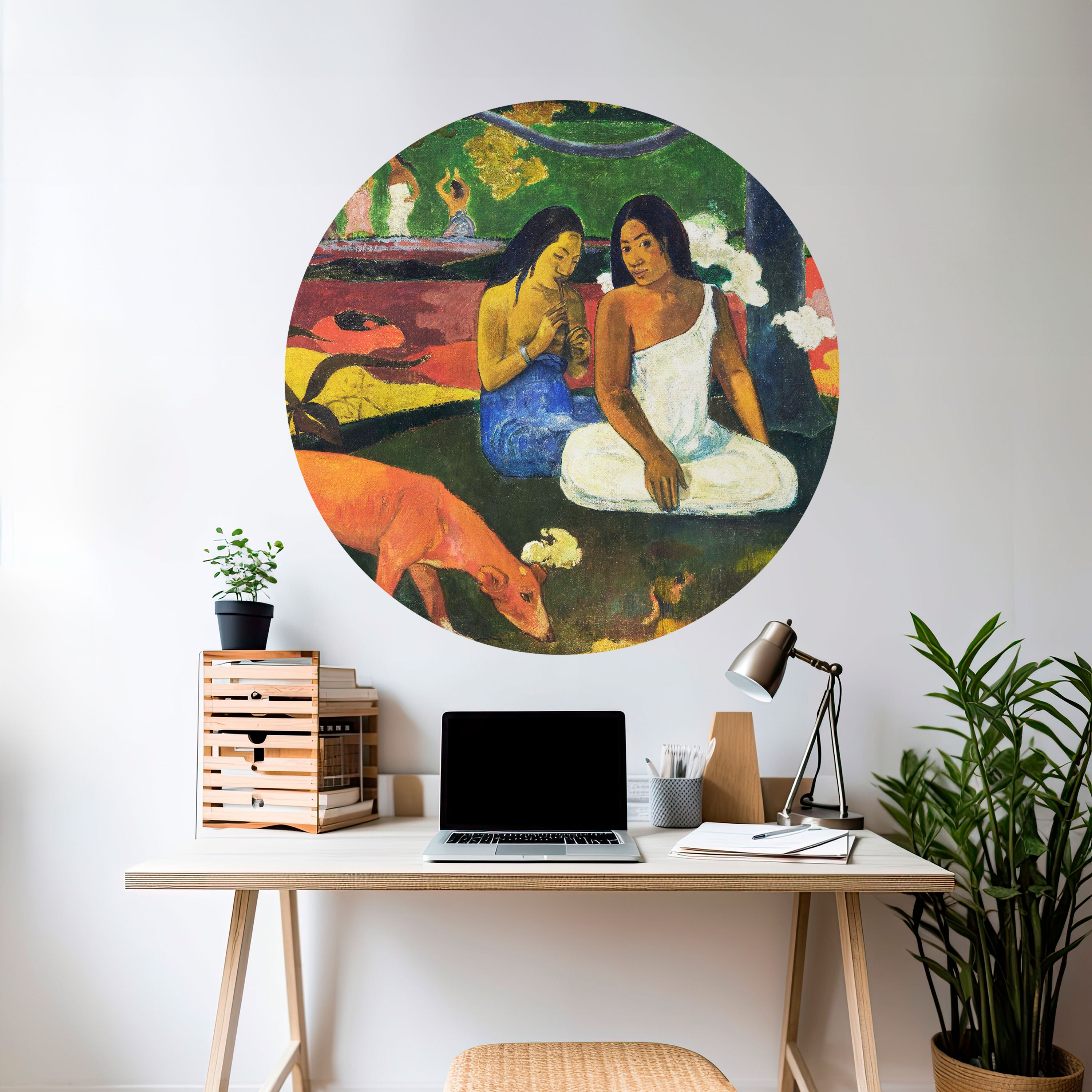 AREAREA BY GAUGUIN Naklejka okrągła