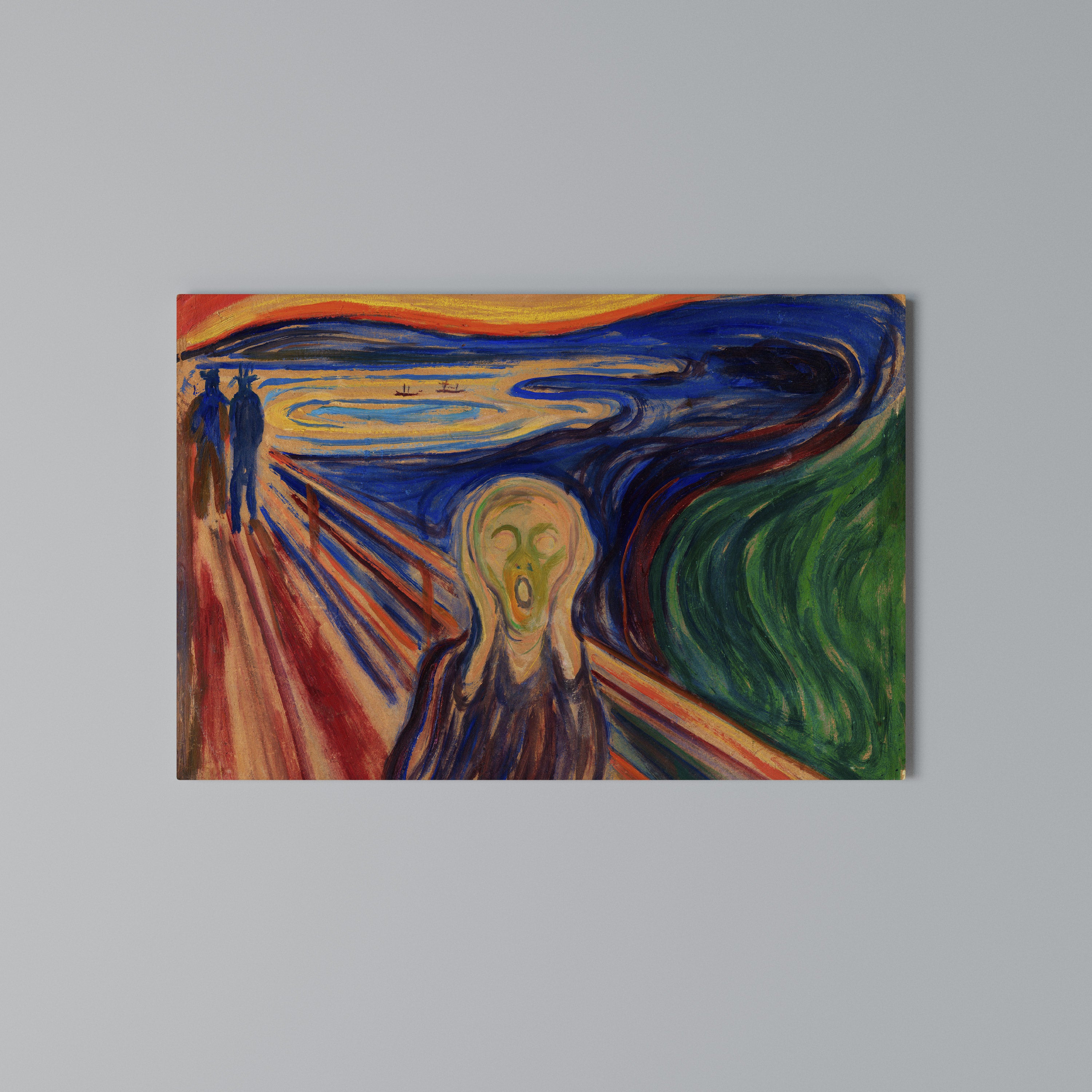 THE SCREAM Poziomy obraz na płótnie