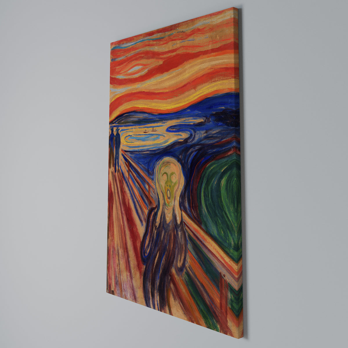 THE SCREAM Pionowy obraz na płótnie