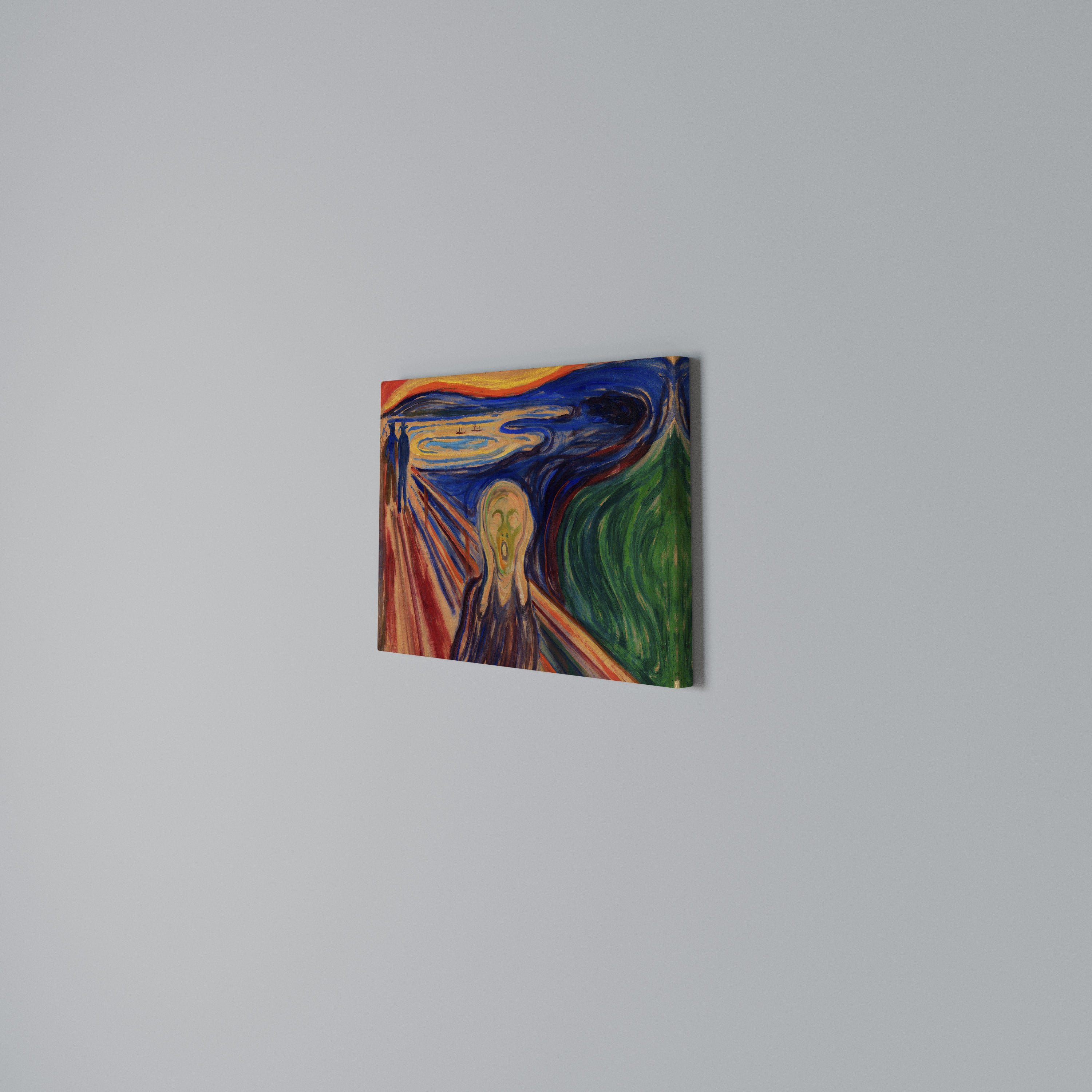 THE SCREAM Poziomy obraz na płótnie