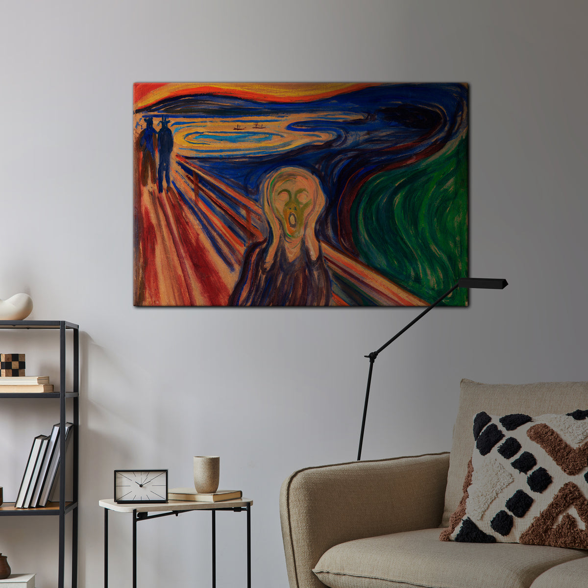 THE SCREAM Poziomy obraz na płótnie
