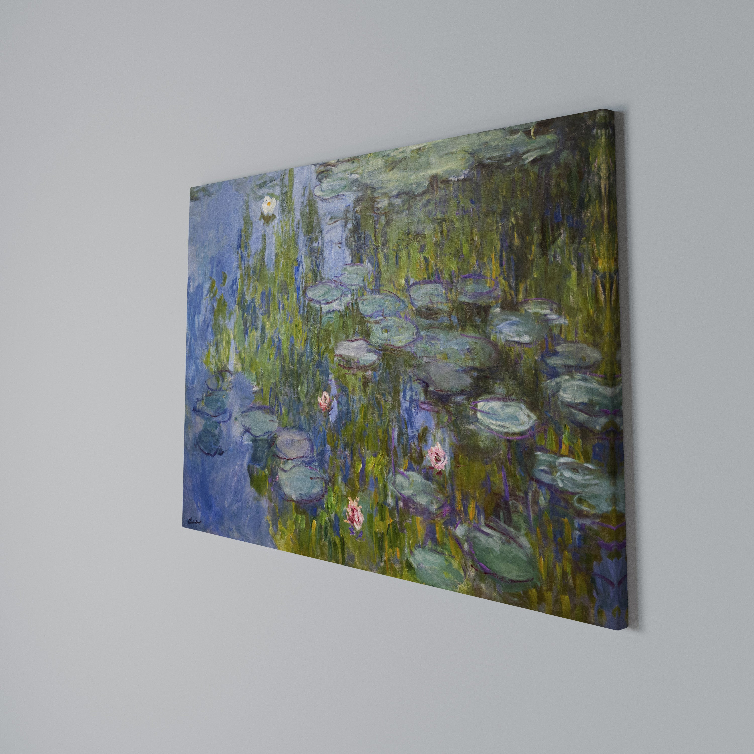 WATER LILIES Poziomy obraz na płótnie