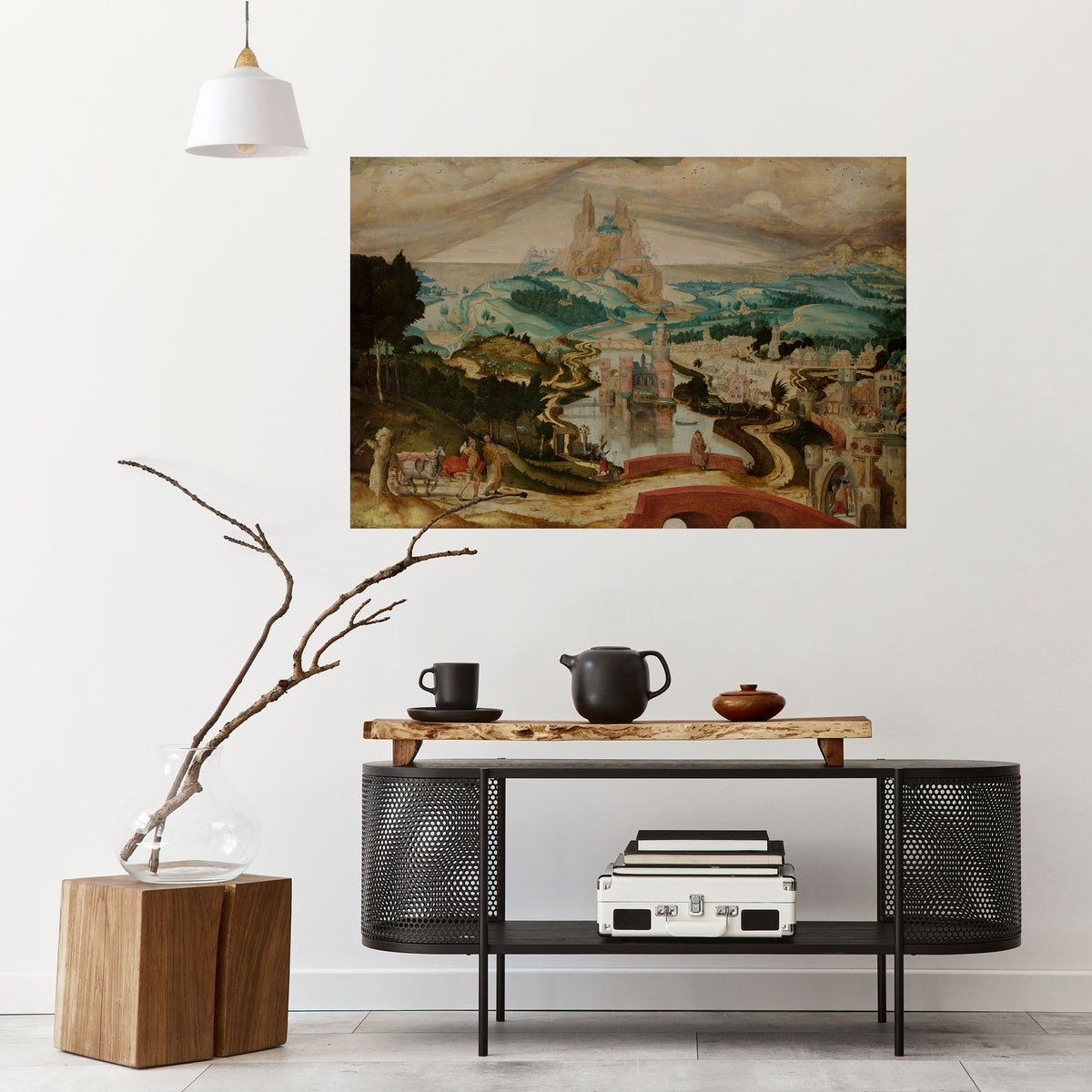 ENCHANTED LANDSCAPE DREAMS Naklejka/Plakat poziomy