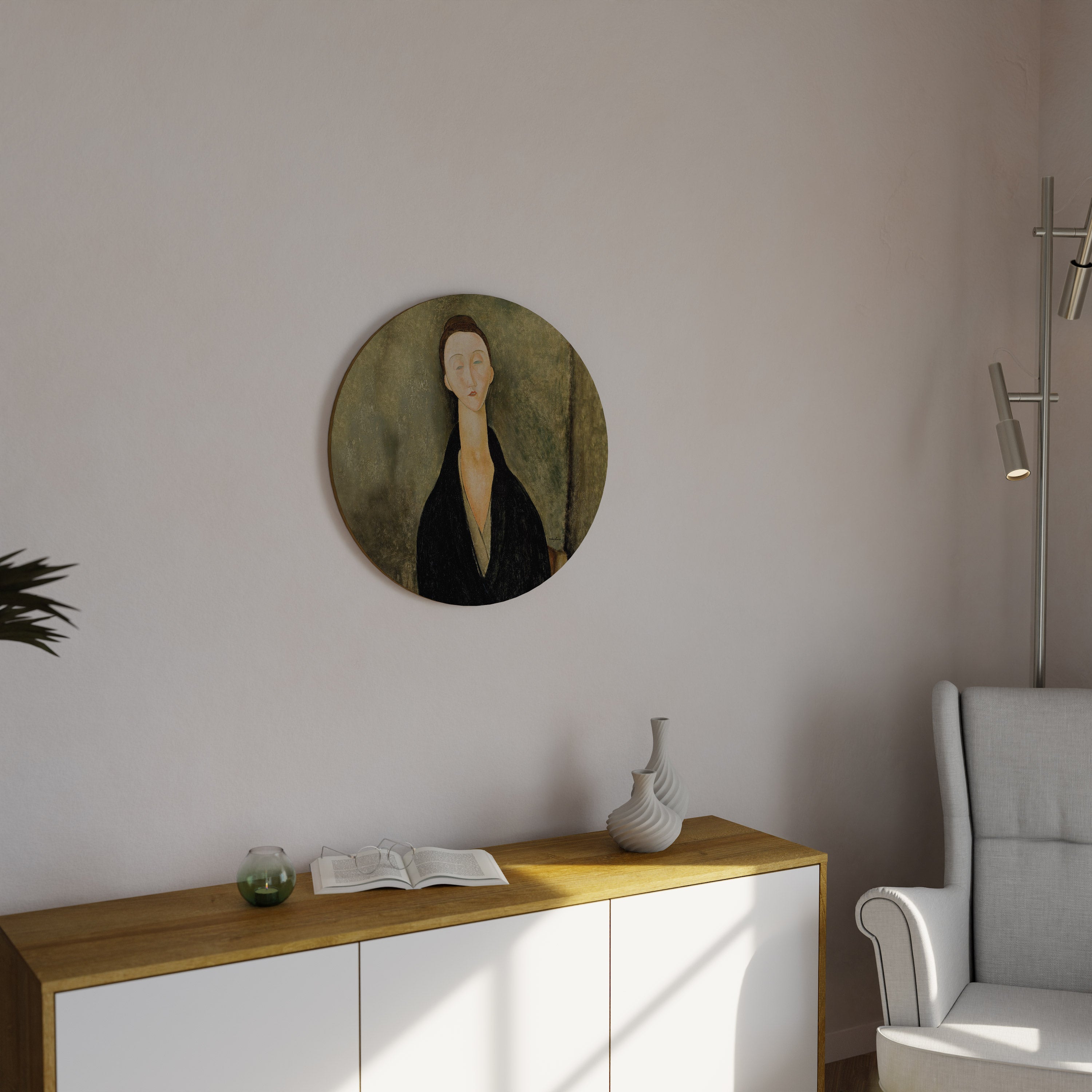 AMEDEO MODIGLIANI Obraz okrągły