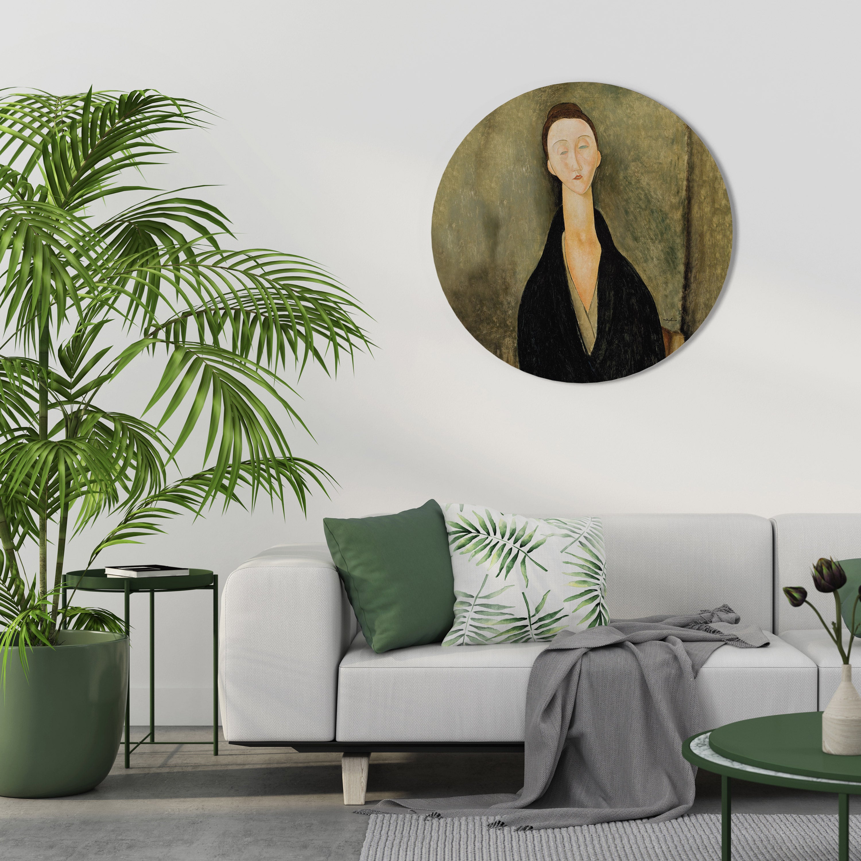 AMEDEO MODIGLIANI Obraz okrągły