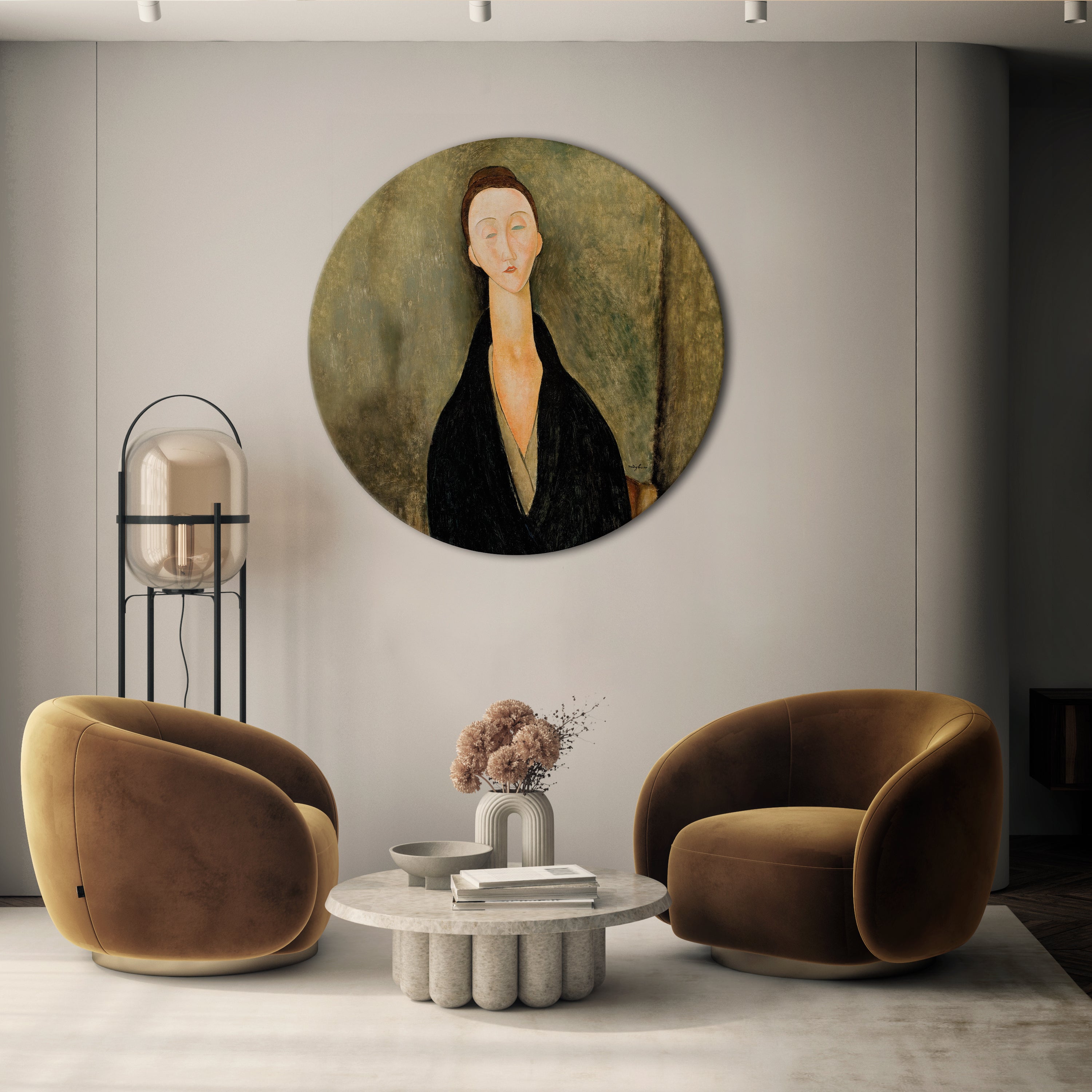 AMEDEO MODIGLIANI Obraz okrągły