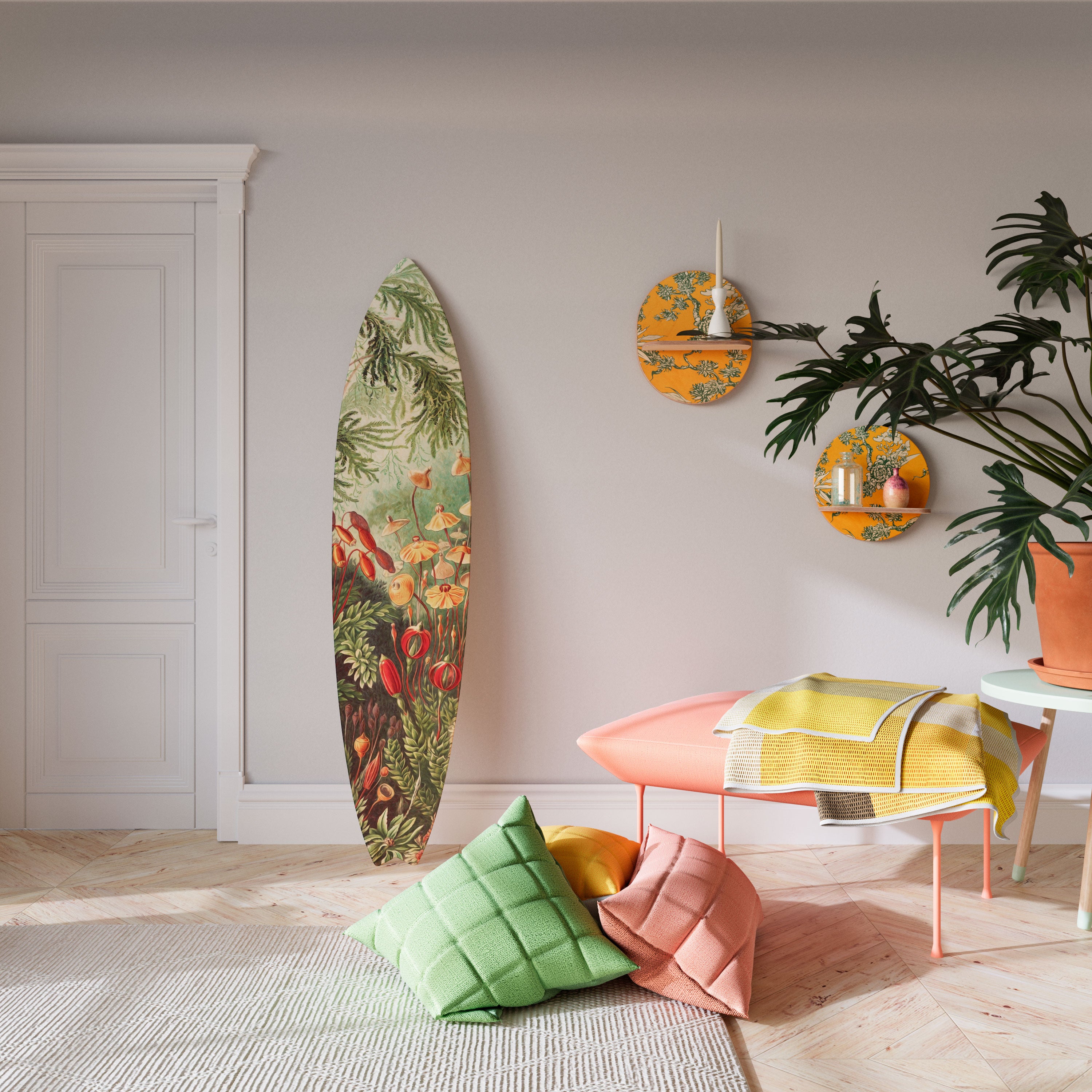 MUSCINAE LAUBMOOSE Dekoracyjna deska surfingowa