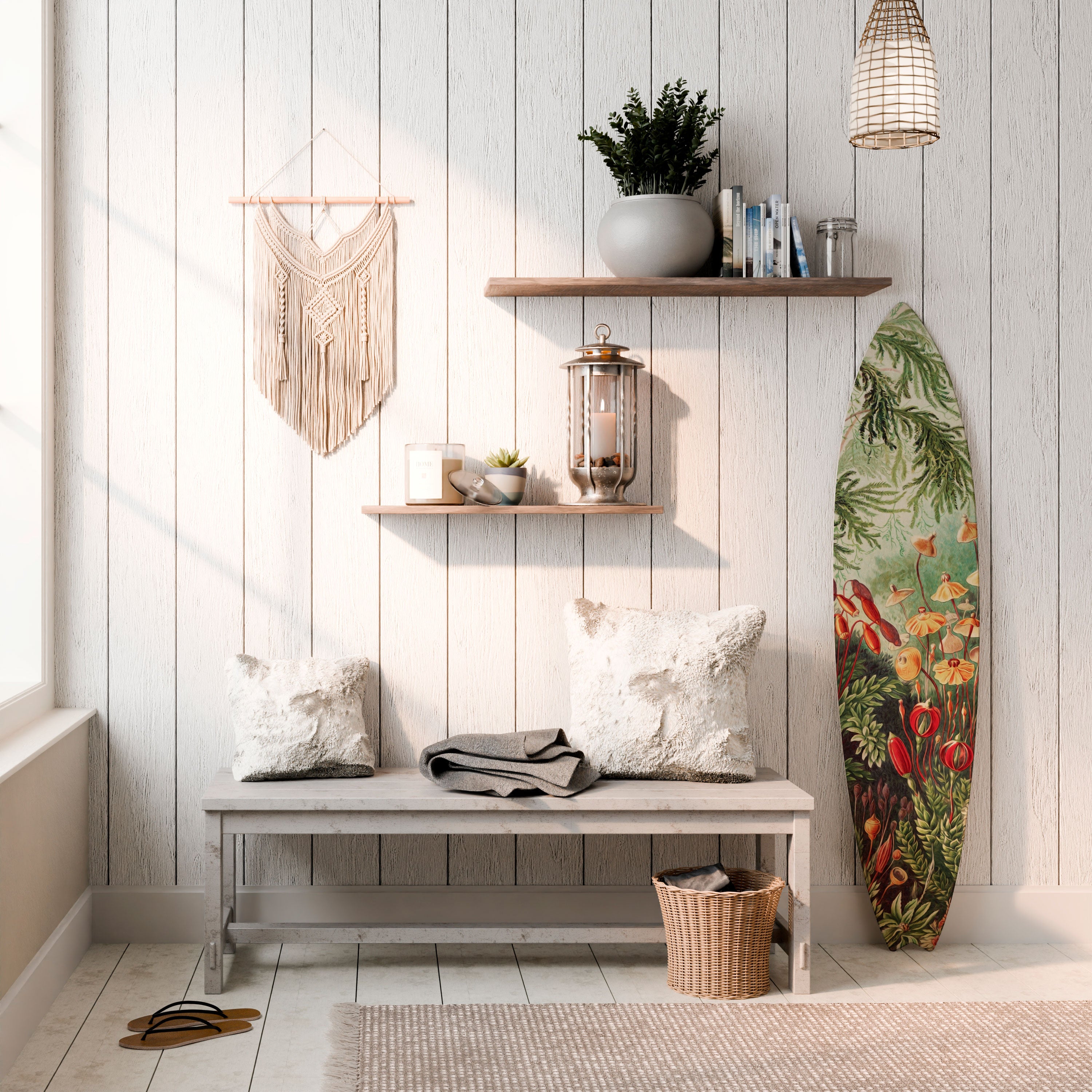 MUSCINAE LAUBMOOSE Dekoracyjna deska surfingowa