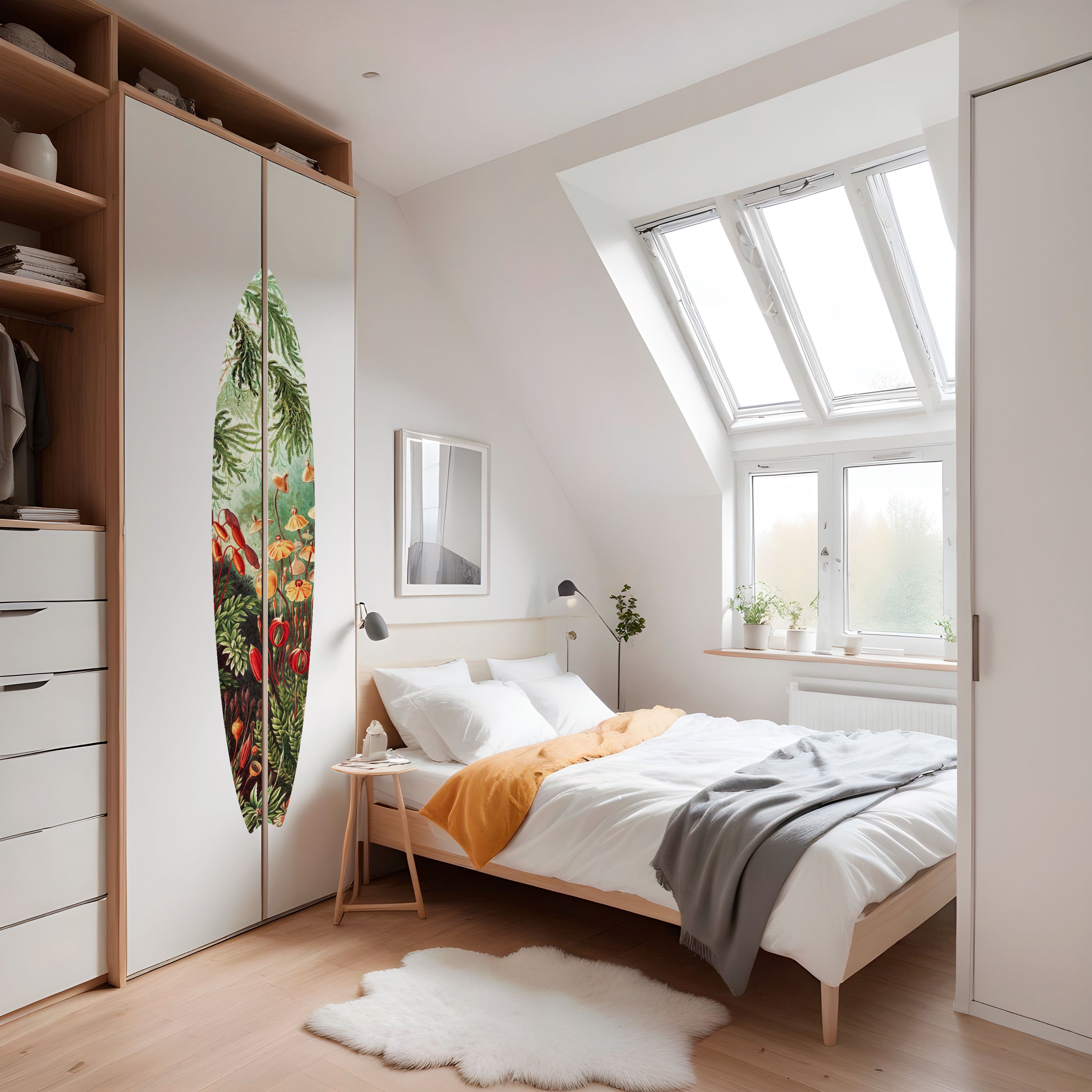 MUSCINAE LAUBMOOSE Naklejka - deska surfingowa