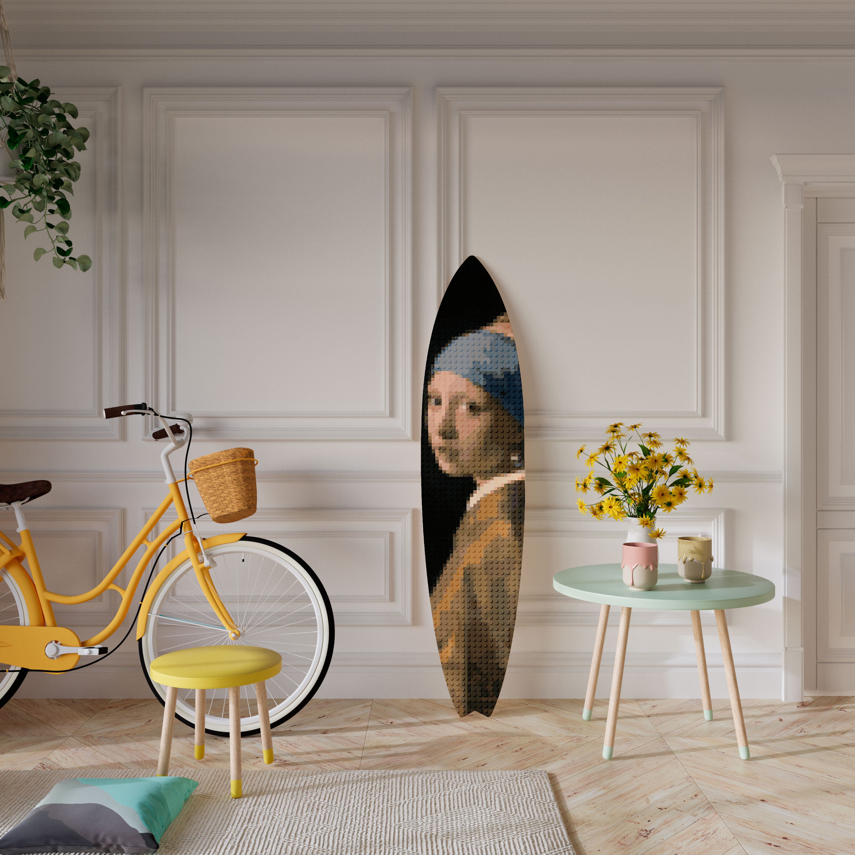 STRUCTURAL MASTERPIECE Dekoracyjna deska surfingowa