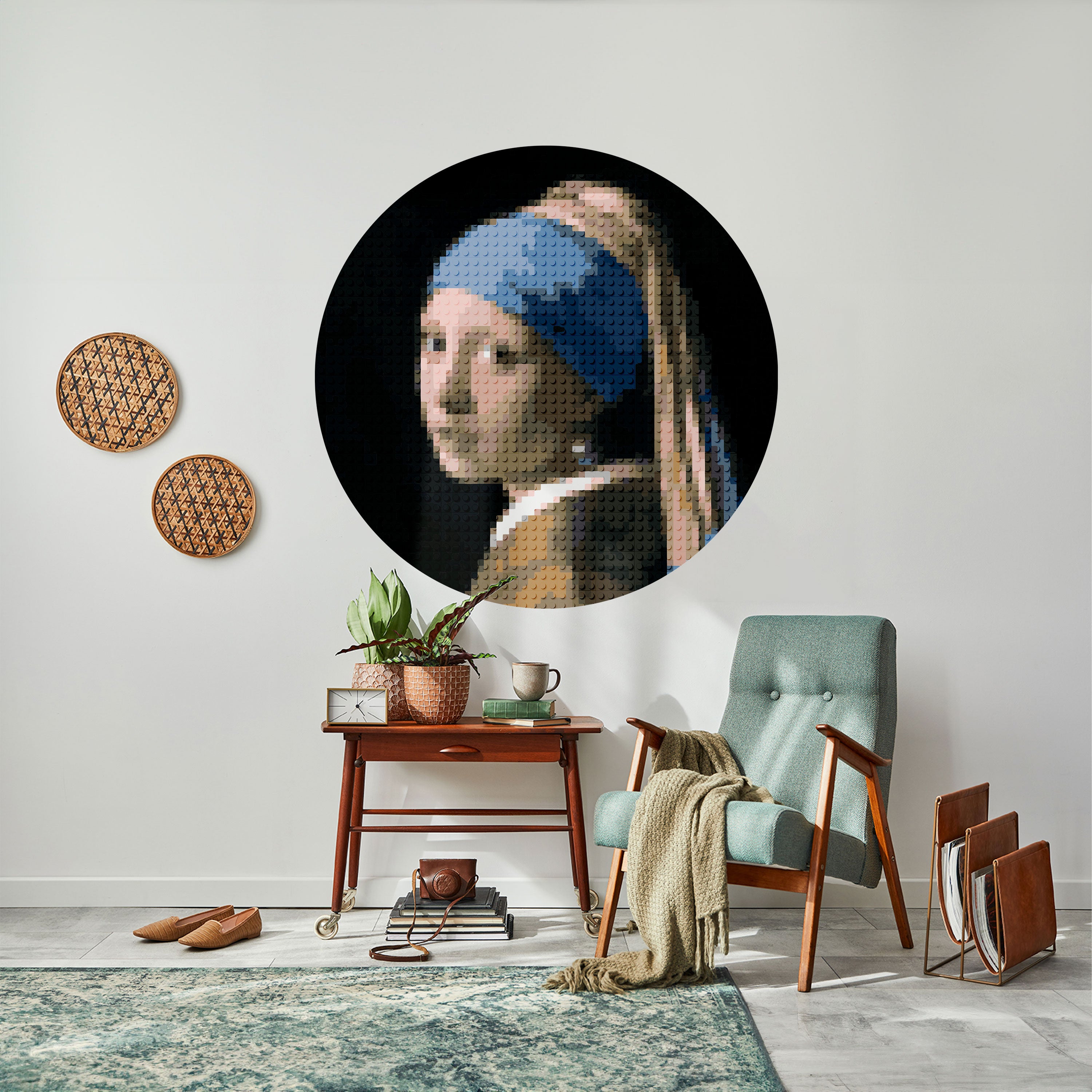 STRUCTURAL MASTERPIECE Naklejka okrągła