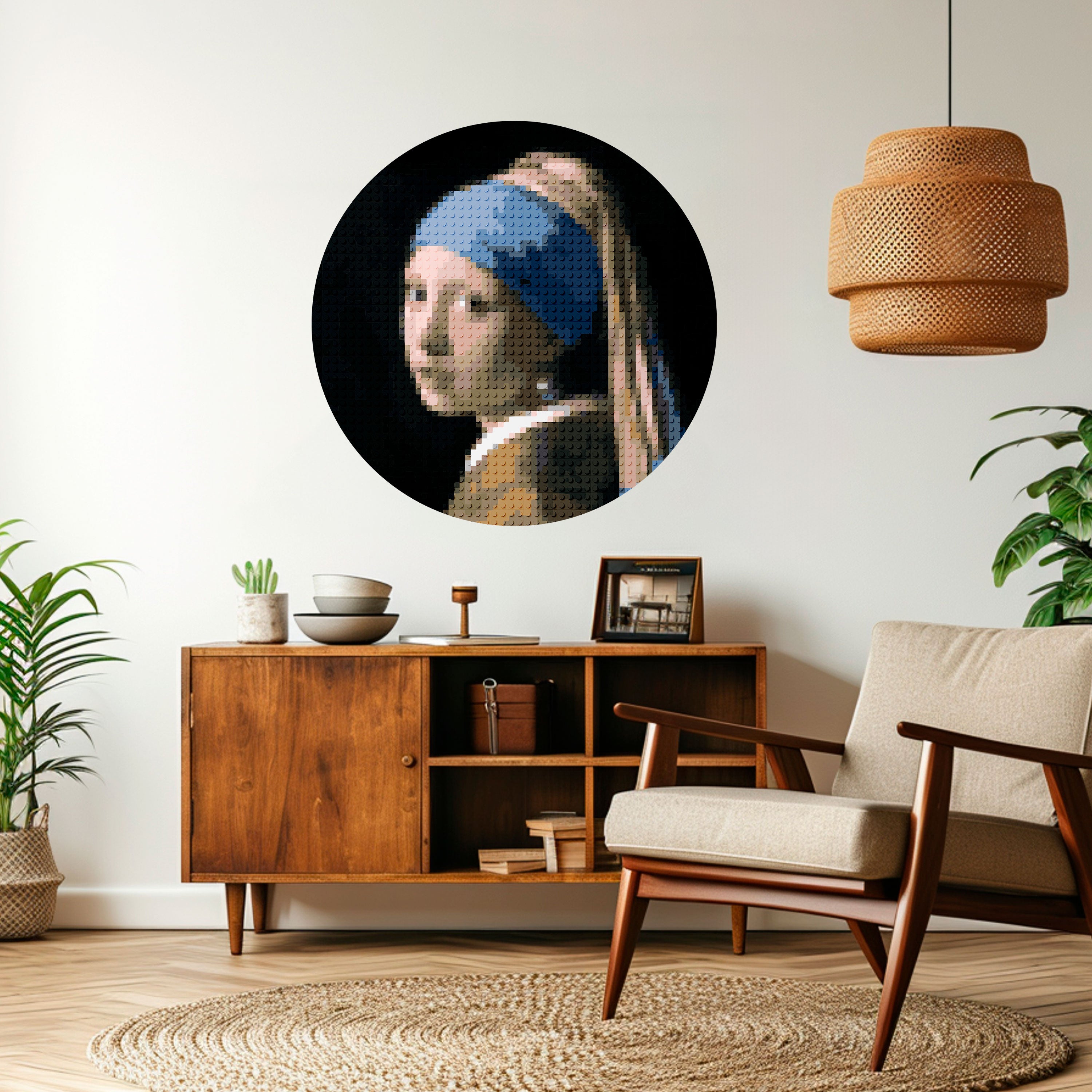 STRUCTURAL MASTERPIECE Naklejka okrągła