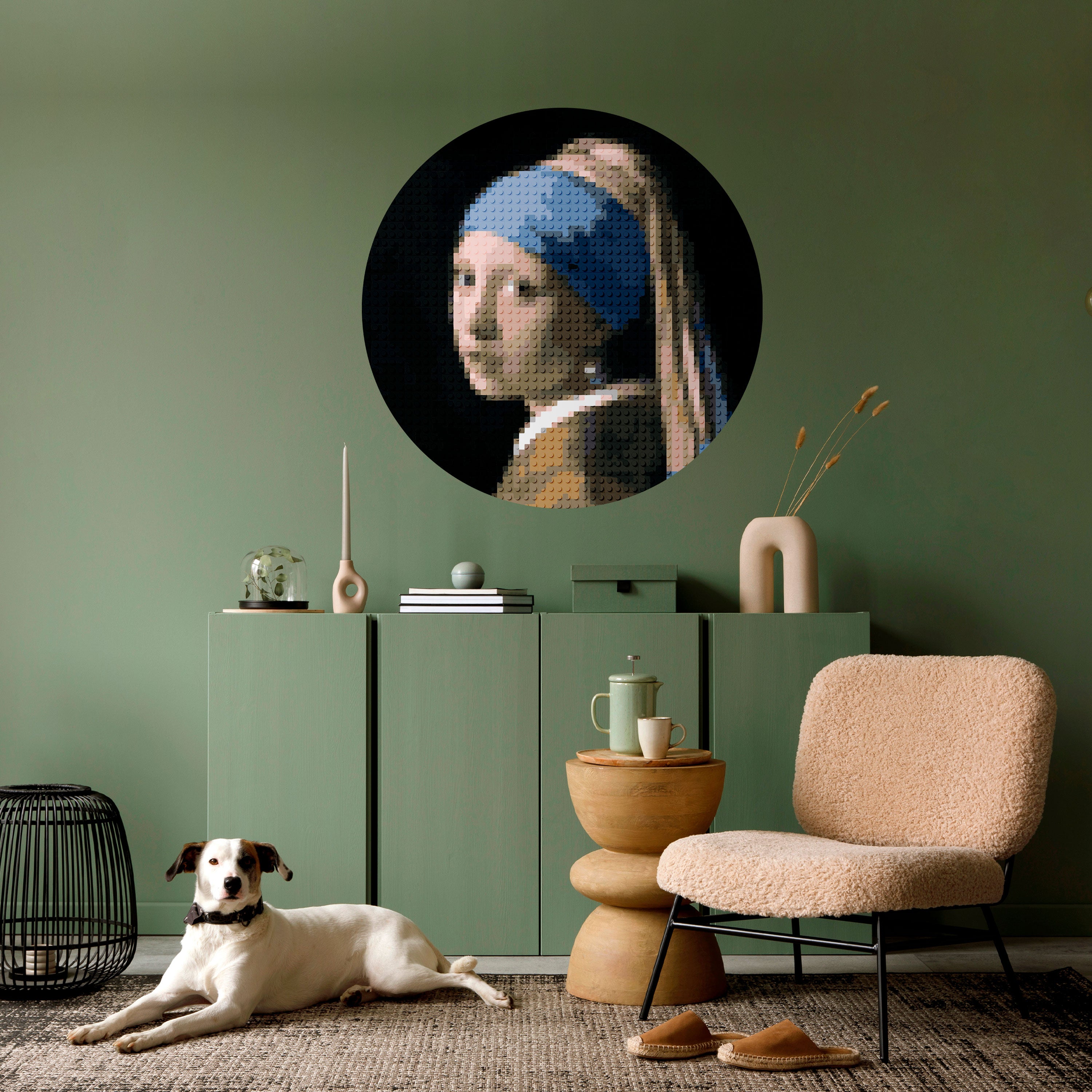 STRUCTURAL MASTERPIECE Naklejka okrągła