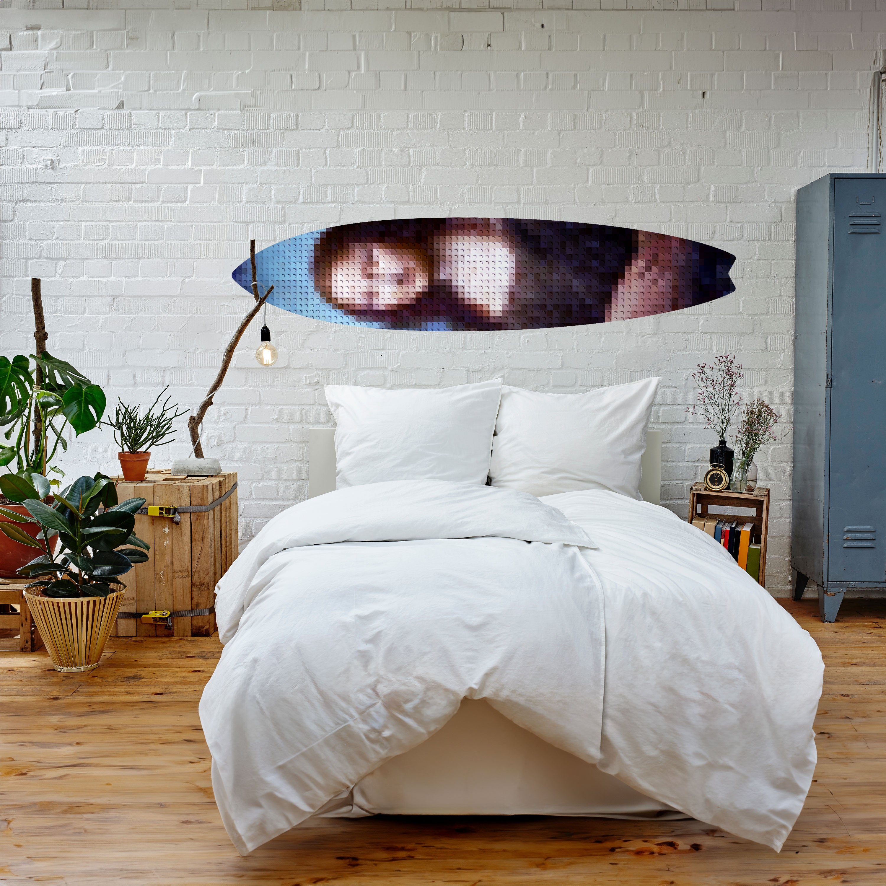 CONSTRUCTIVE ART Naklejka - deska surfingowa