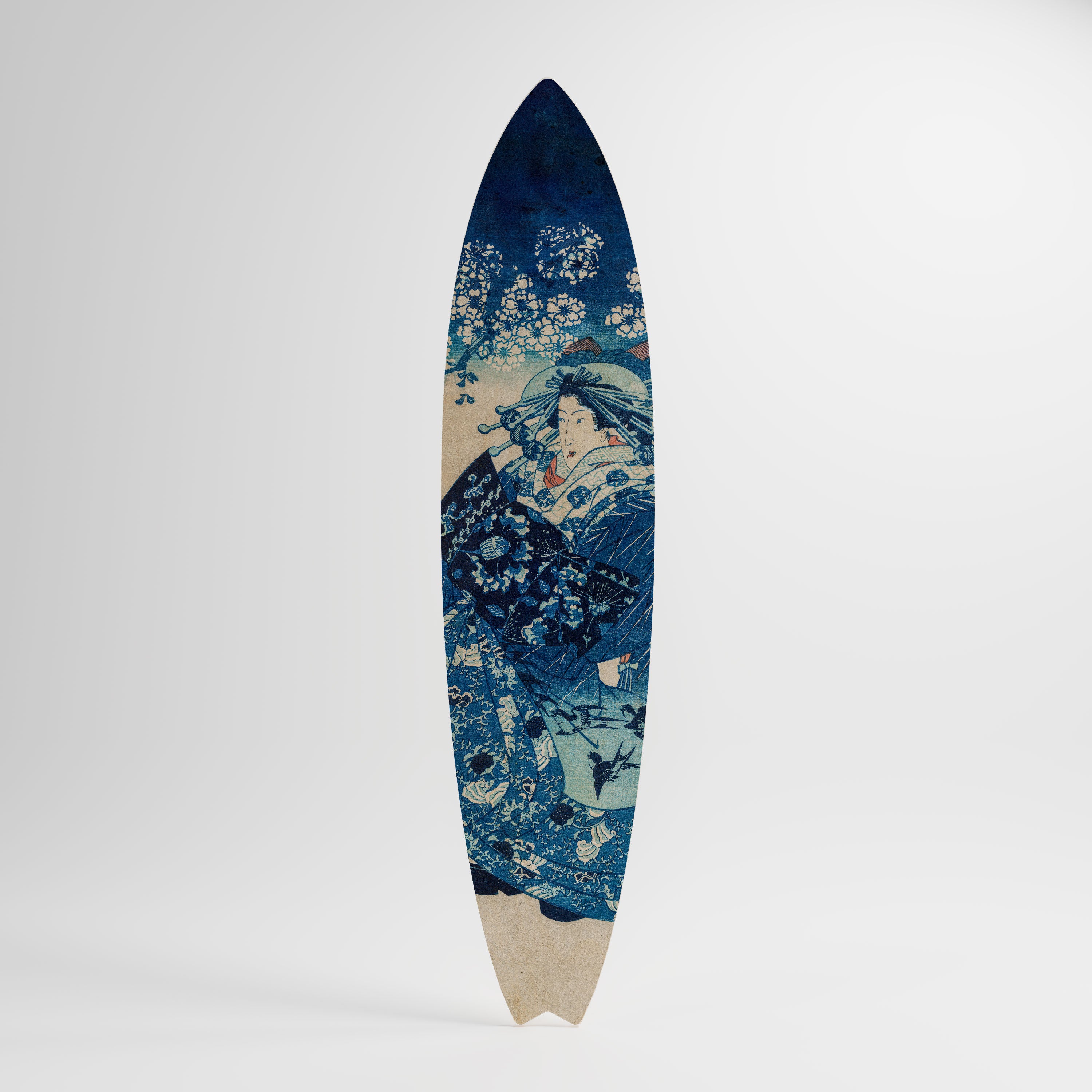 JAPANESE WOMAN Dekoracyjna deska surfingowa