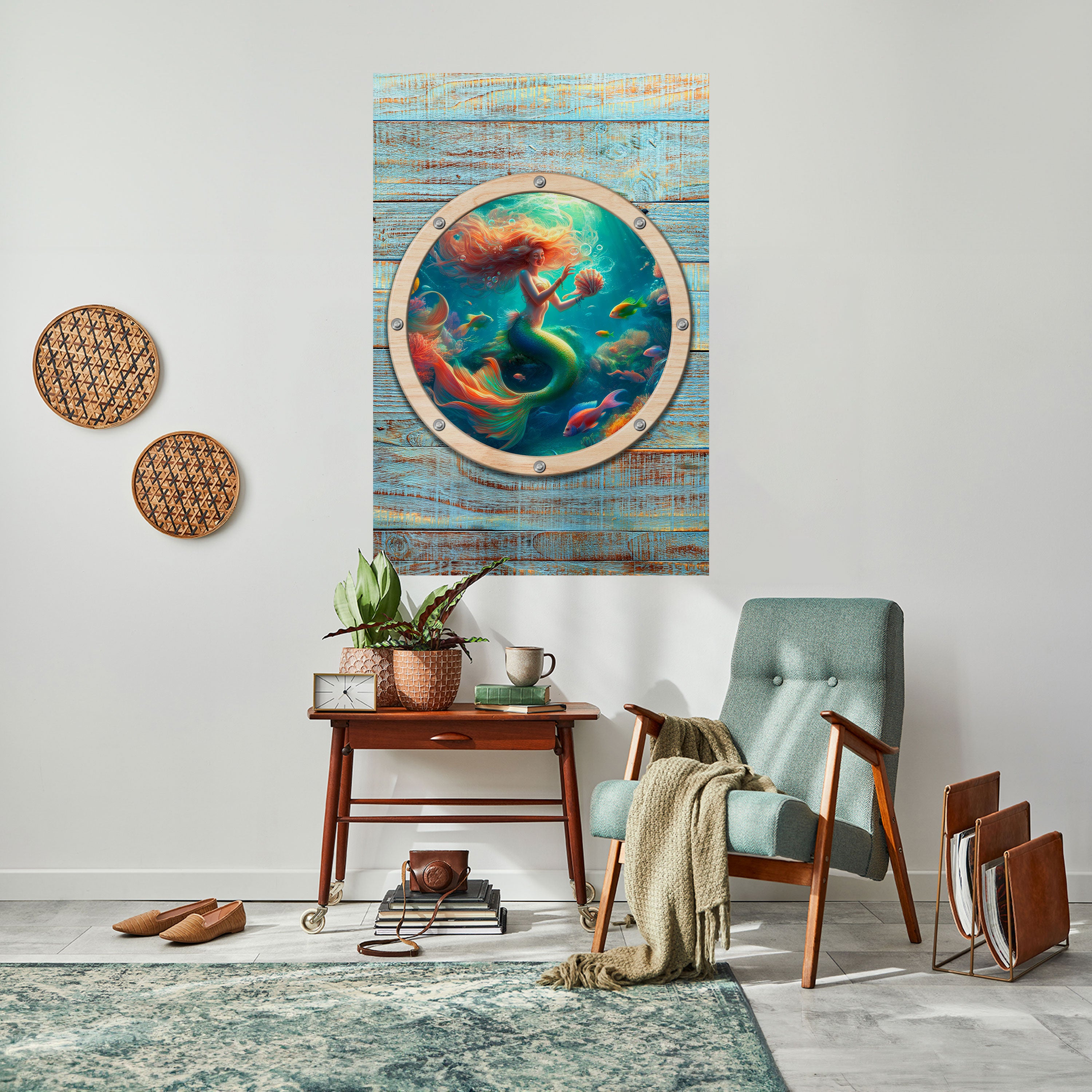MERMAID DREAMS Naklejka/Plakat pionowy