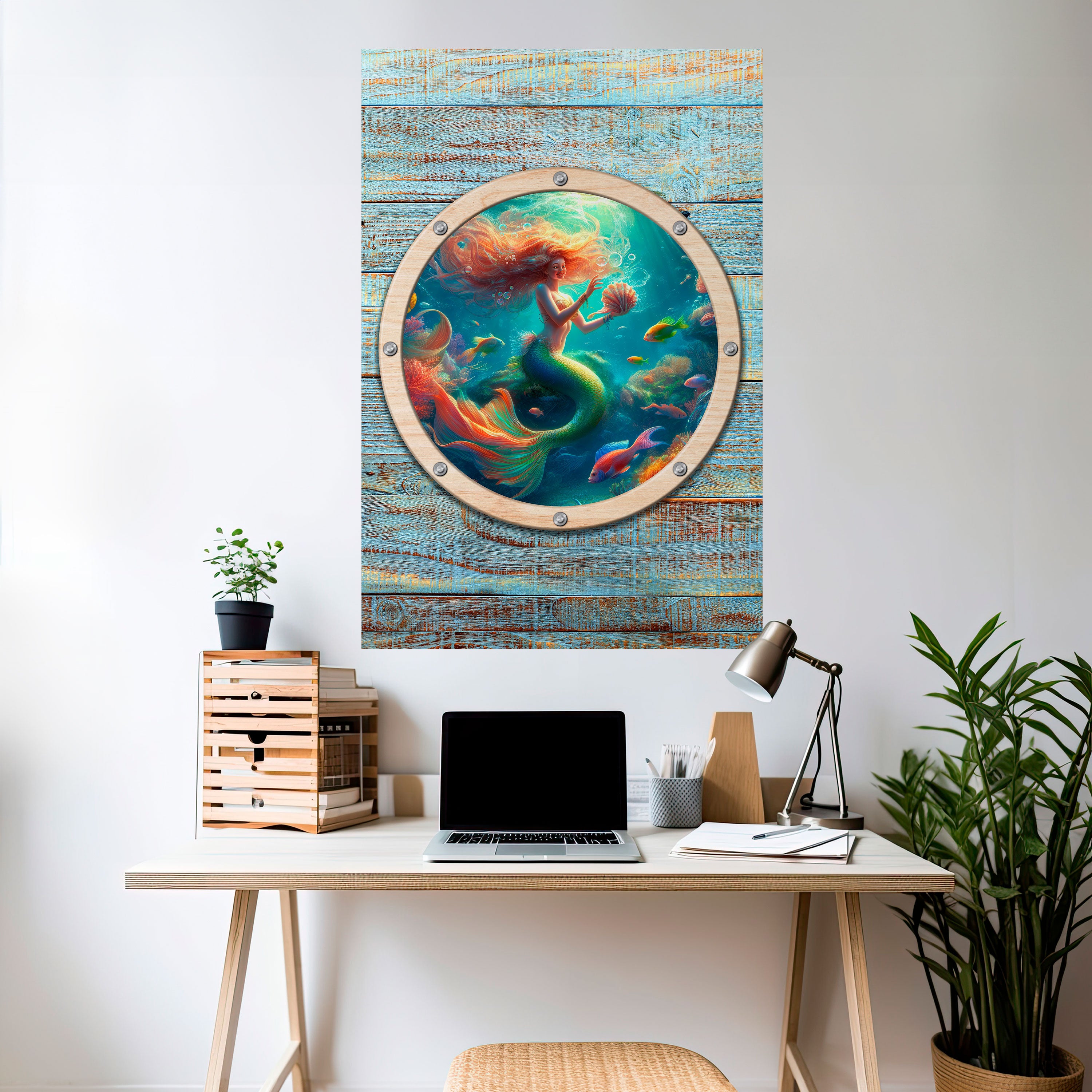 MERMAID DREAMS Naklejka/Plakat pionowy