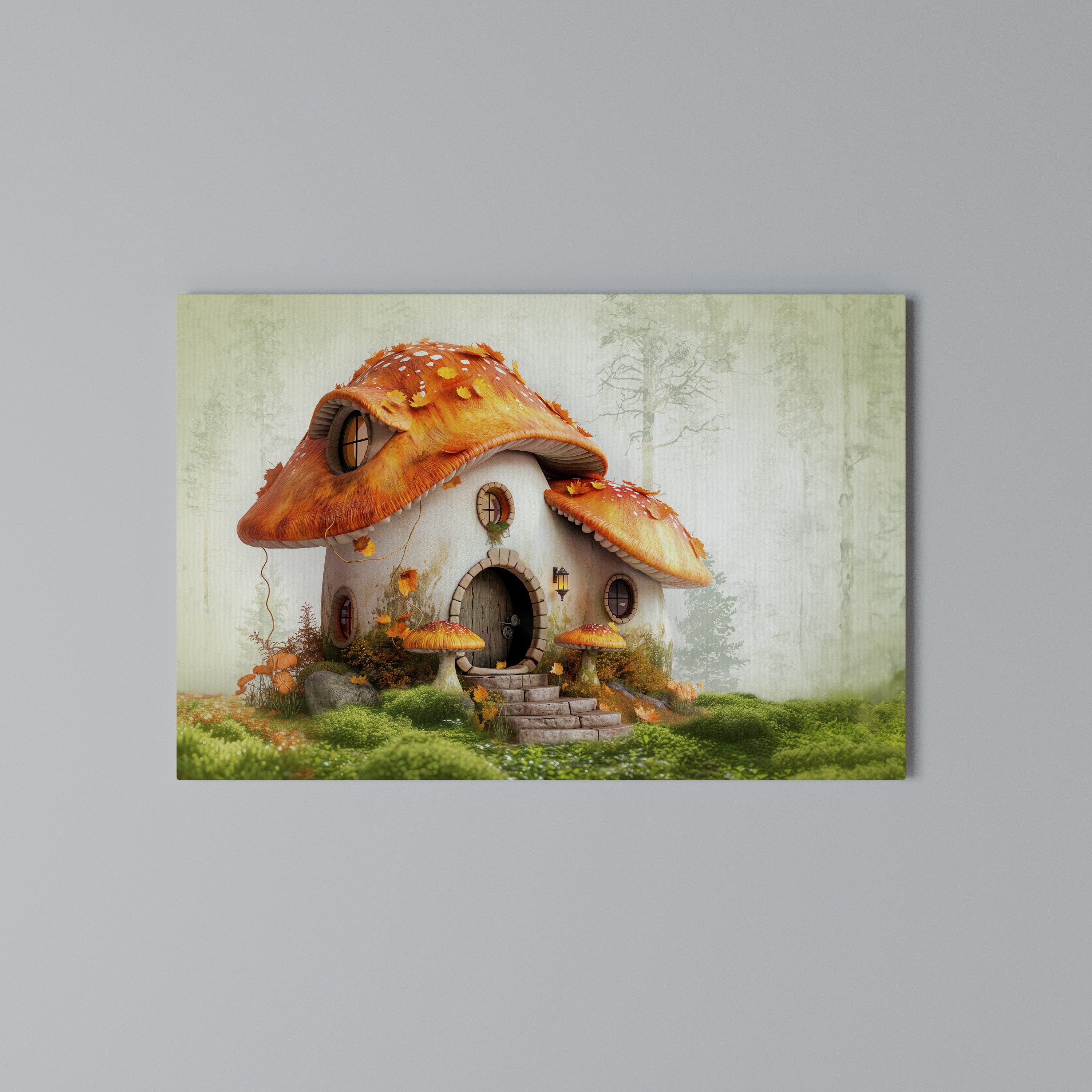 MYSTIC TOADSTOOL Poziomy obraz na płótnie