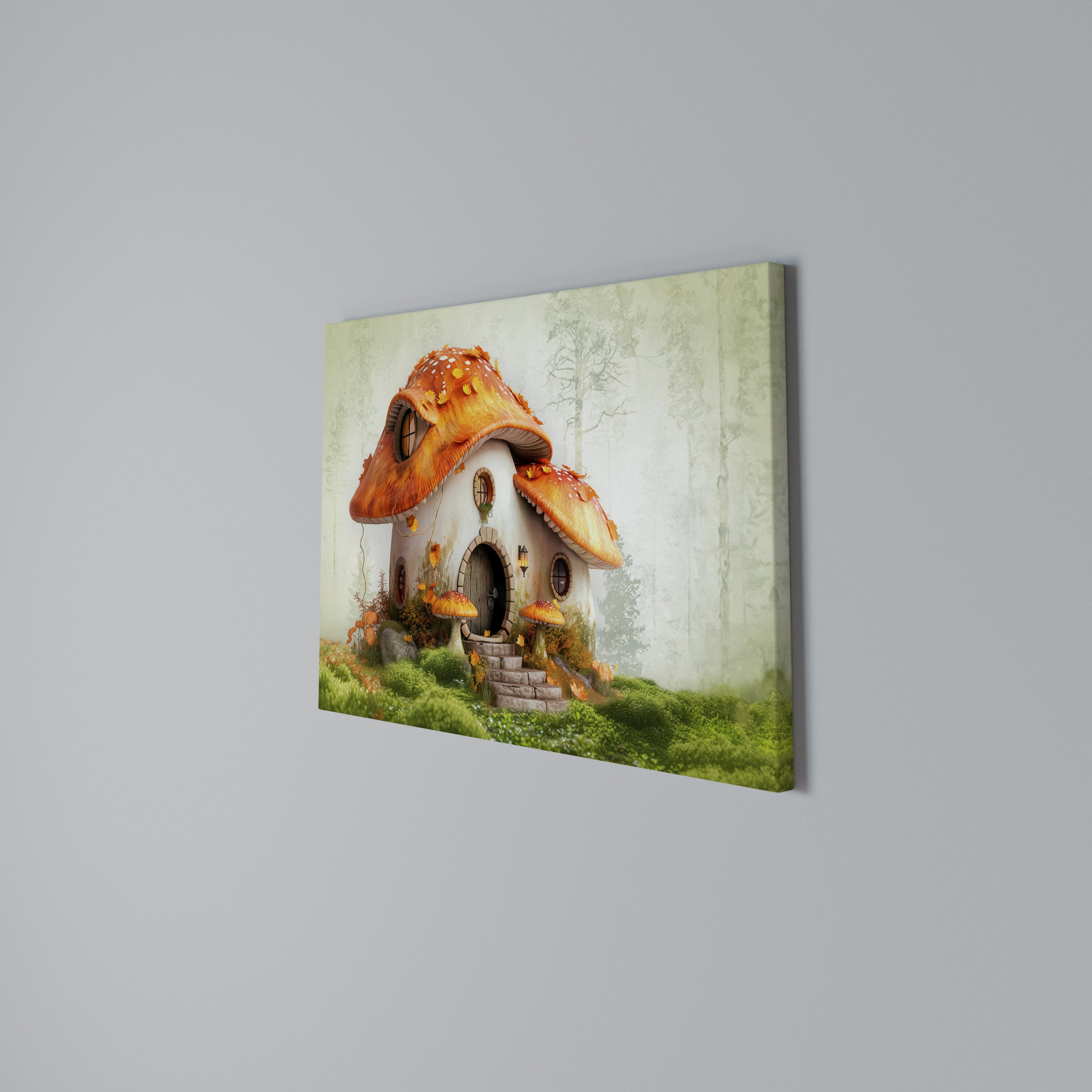 MYSTIC TOADSTOOL Poziomy obraz na płótnie