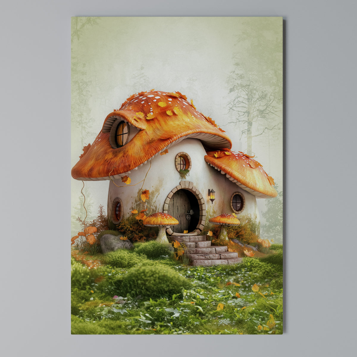 MYSTIC TOADSTOOL Pionowy obraz na płótnie