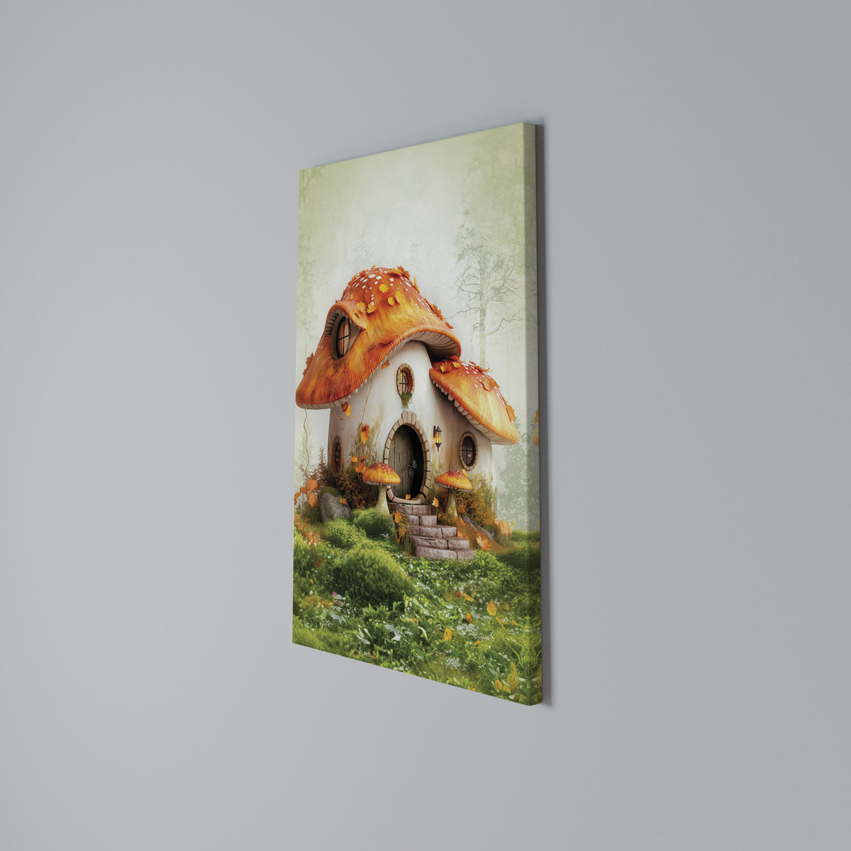 MYSTIC TOADSTOOL Pionowy obraz na płótnie