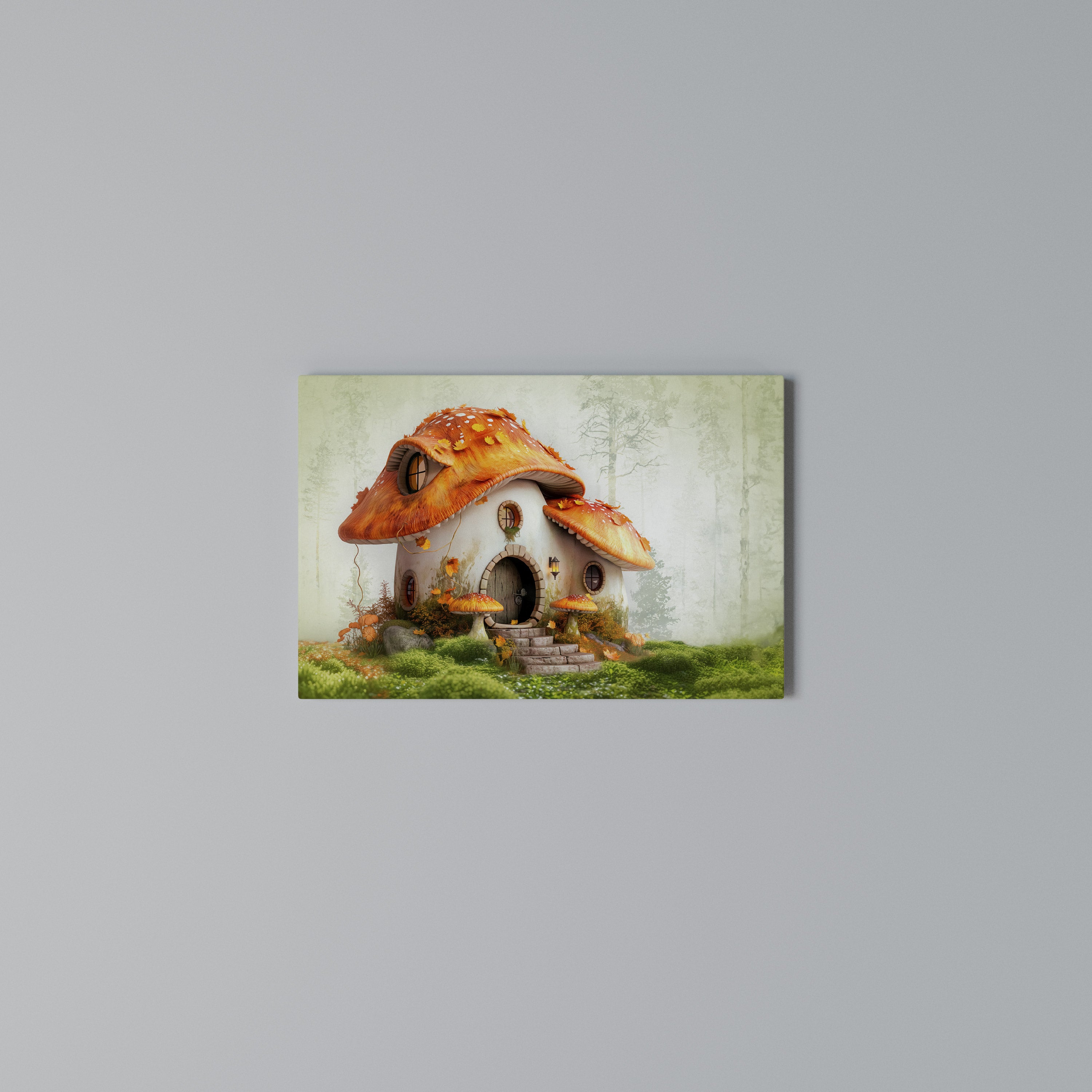 MYSTIC TOADSTOOL Poziomy obraz na płótnie