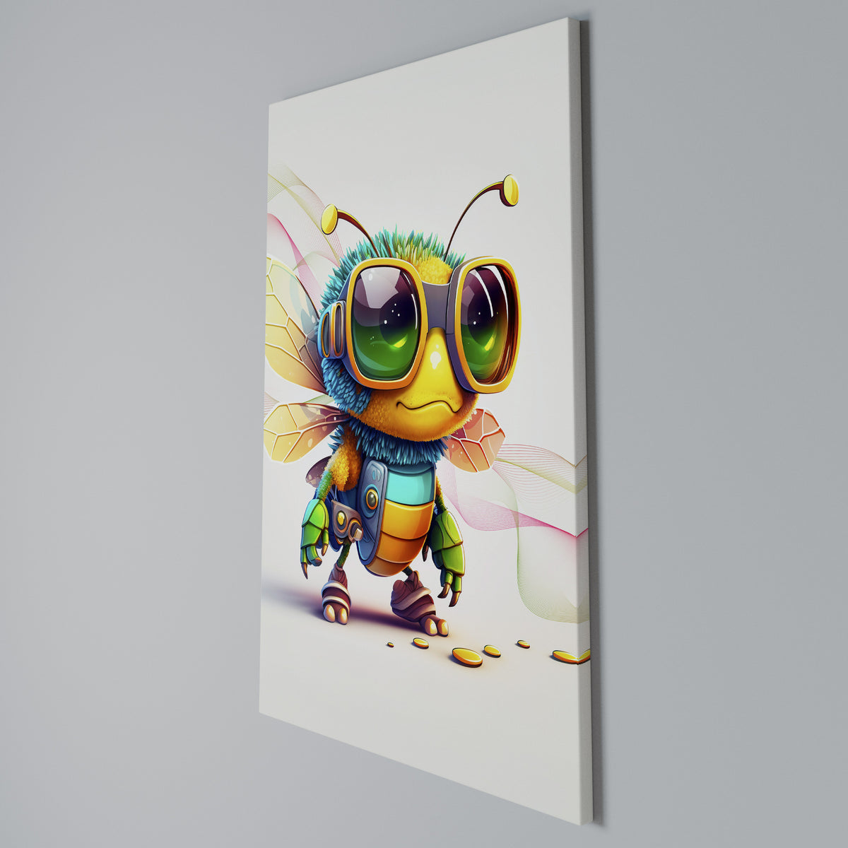 BUZZ BUDDY Pionowy obraz na płótnie