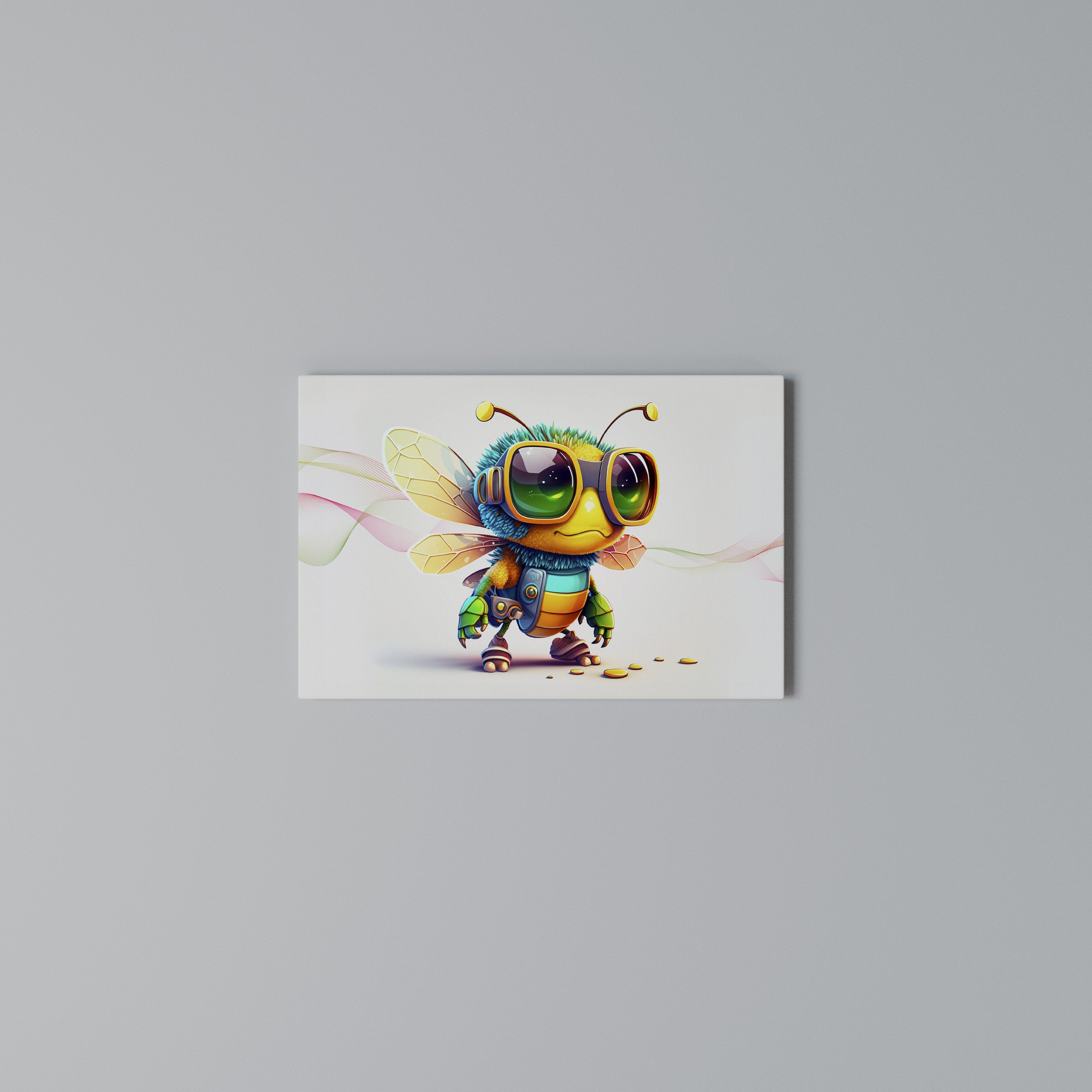 BUZZ BUDDY Poziomy obraz na płótnie