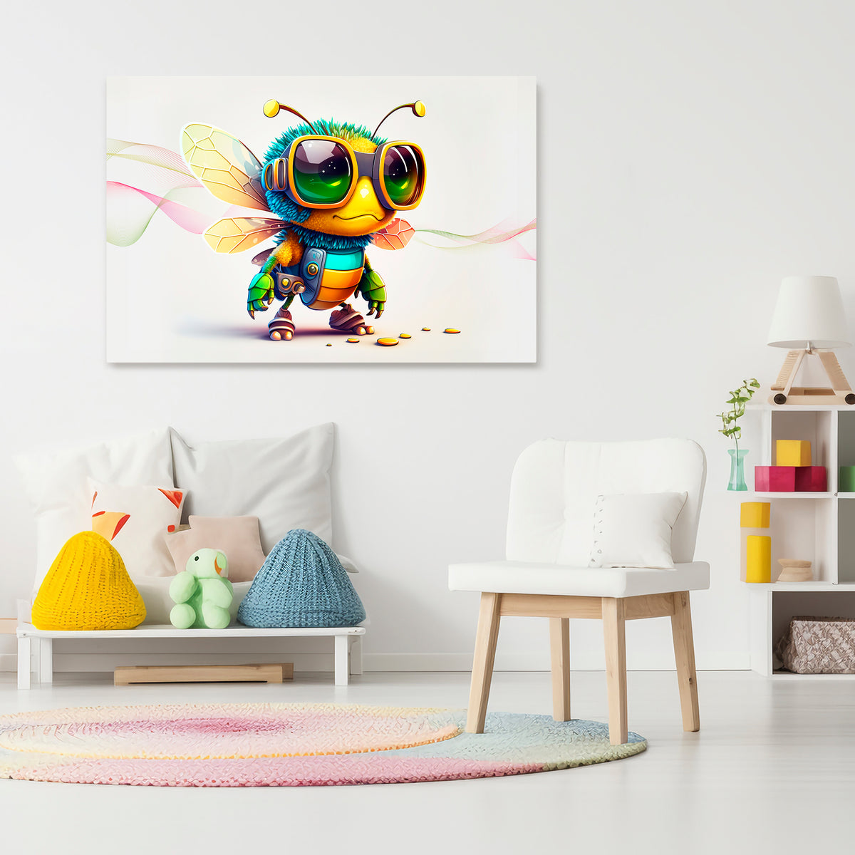 BUZZ BUDDY Poziomy obraz na płótnie
