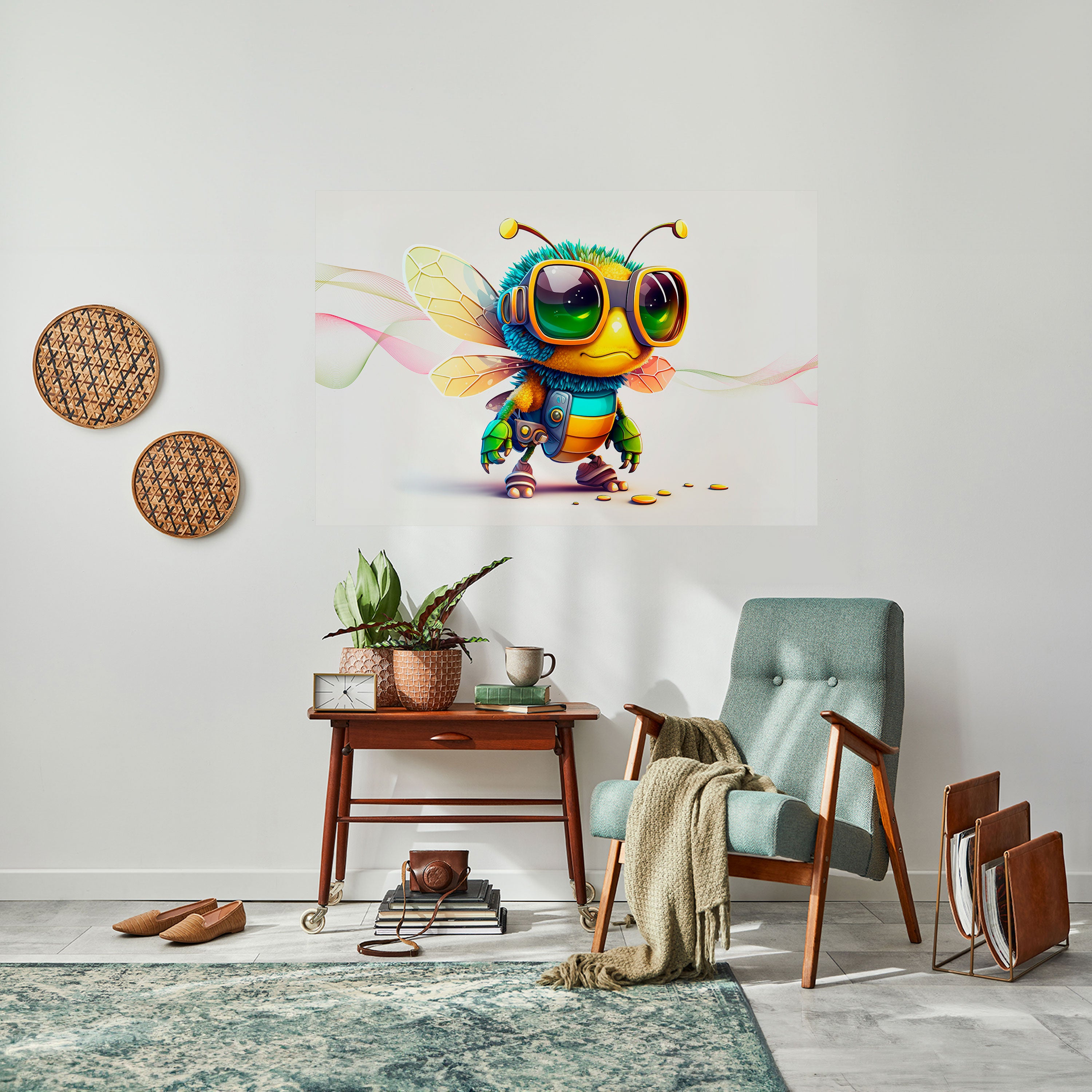 BUZZ BUDDY Naklejka/Plakat poziomy