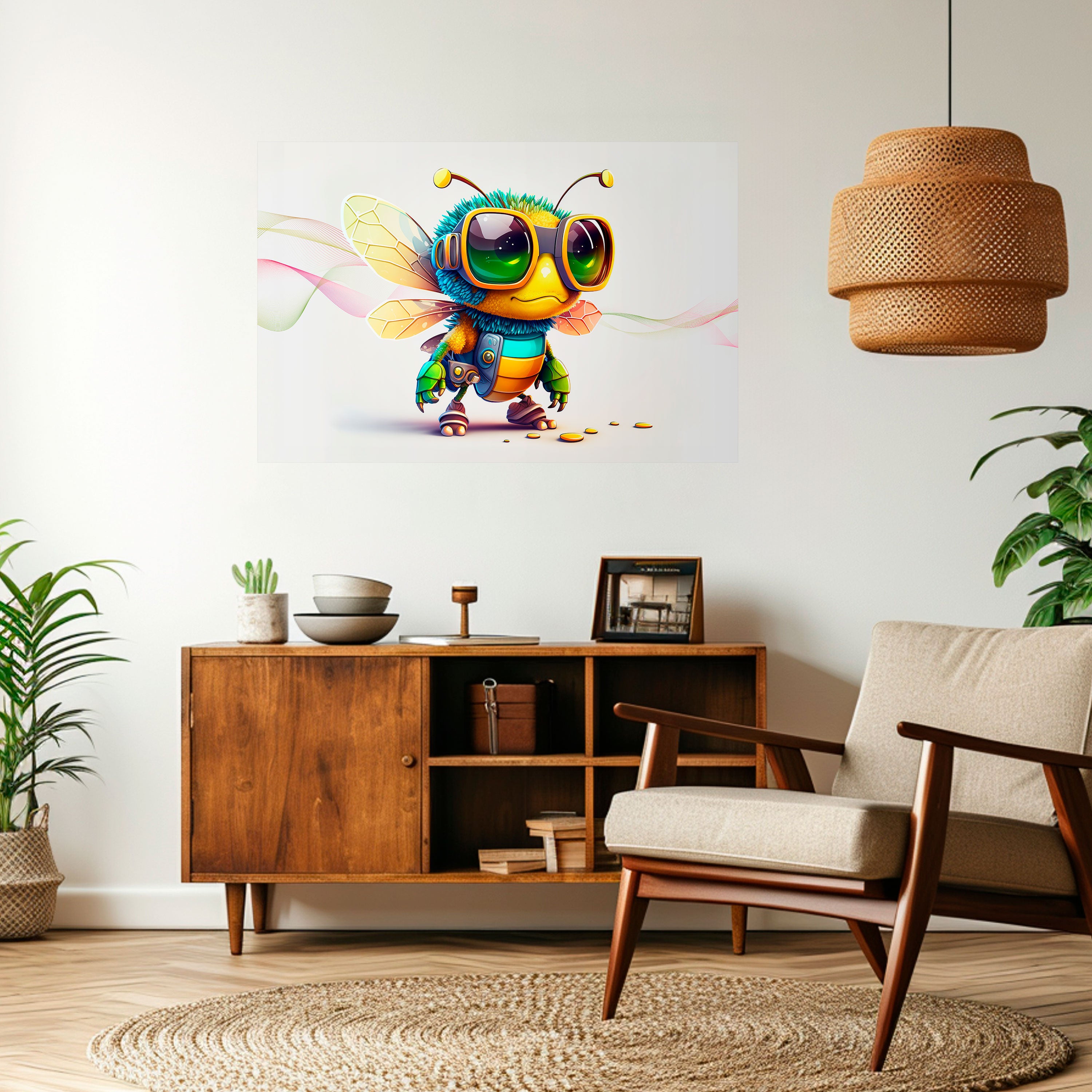 BUZZ BUDDY Naklejka/Plakat poziomy