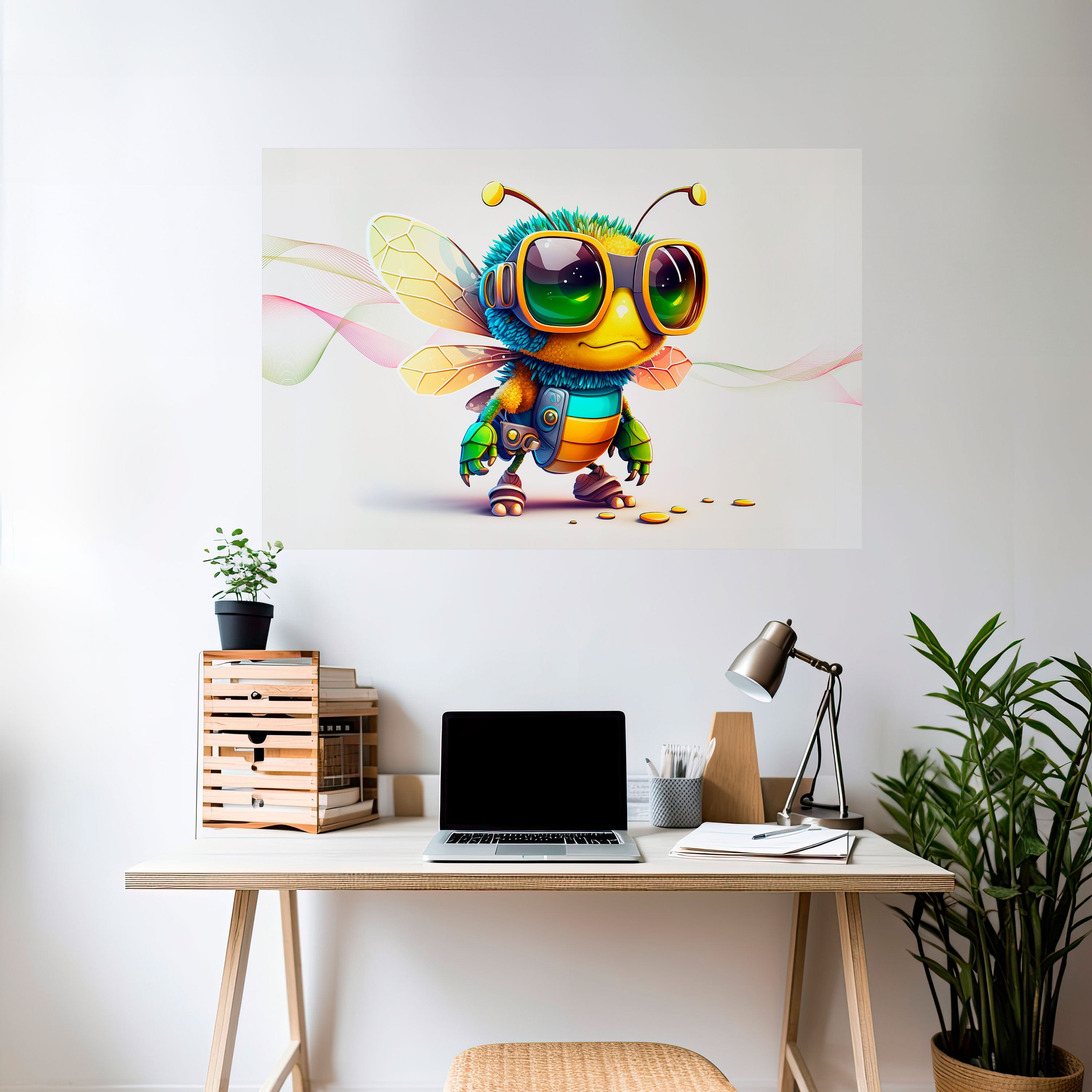 BUZZ BUDDY Naklejka/Plakat poziomy