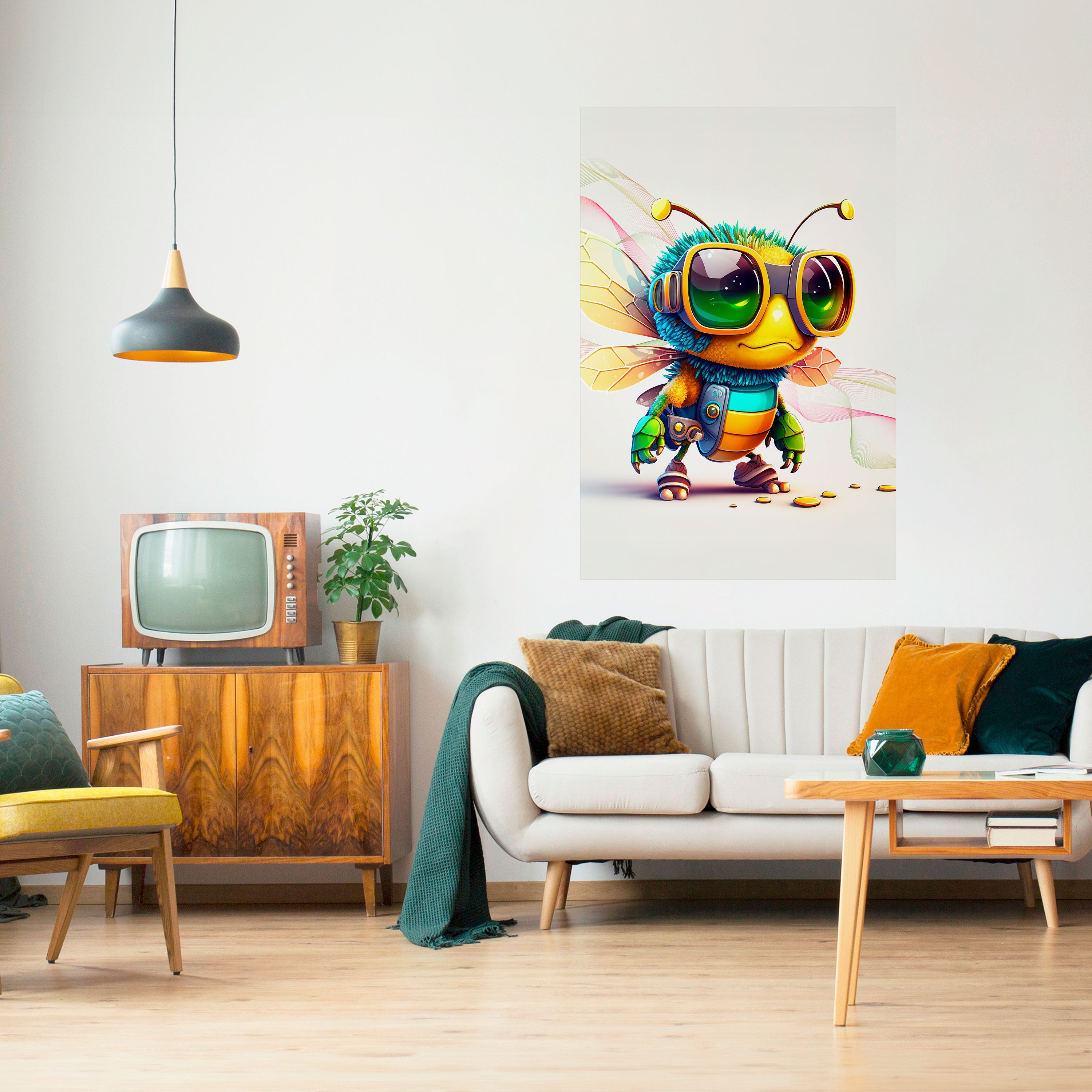 BUZZ BUDDY Naklejka/Plakat pionowy