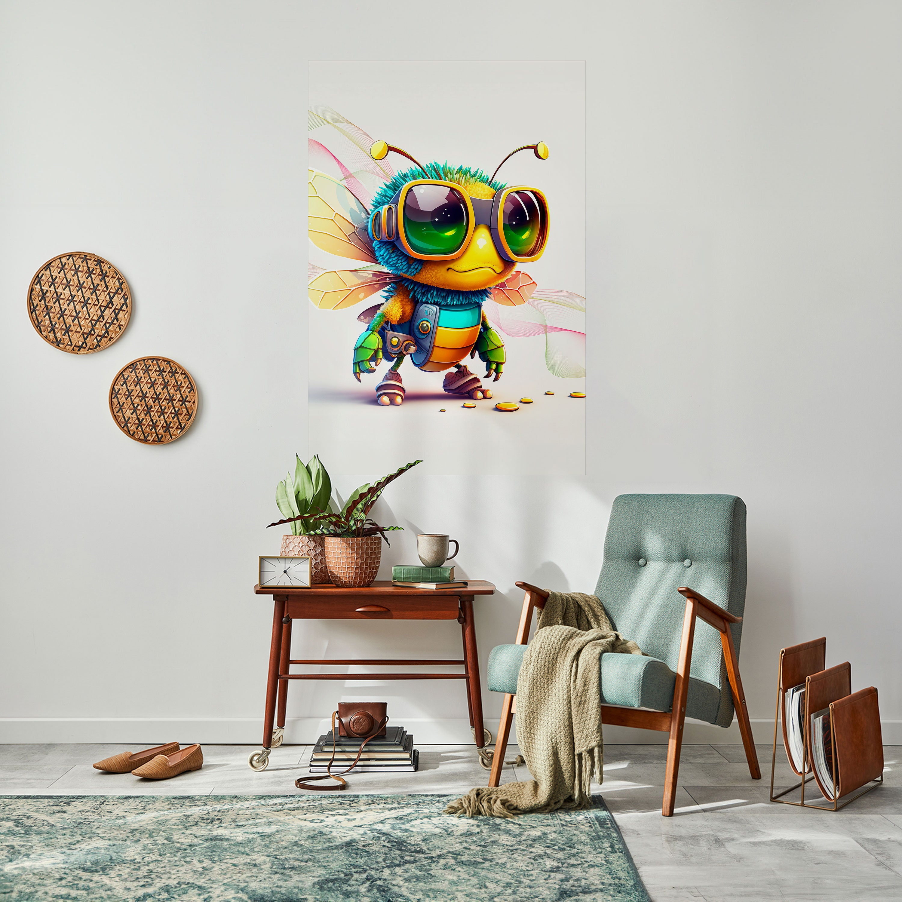 BUZZ BUDDY Naklejka/Plakat pionowy
