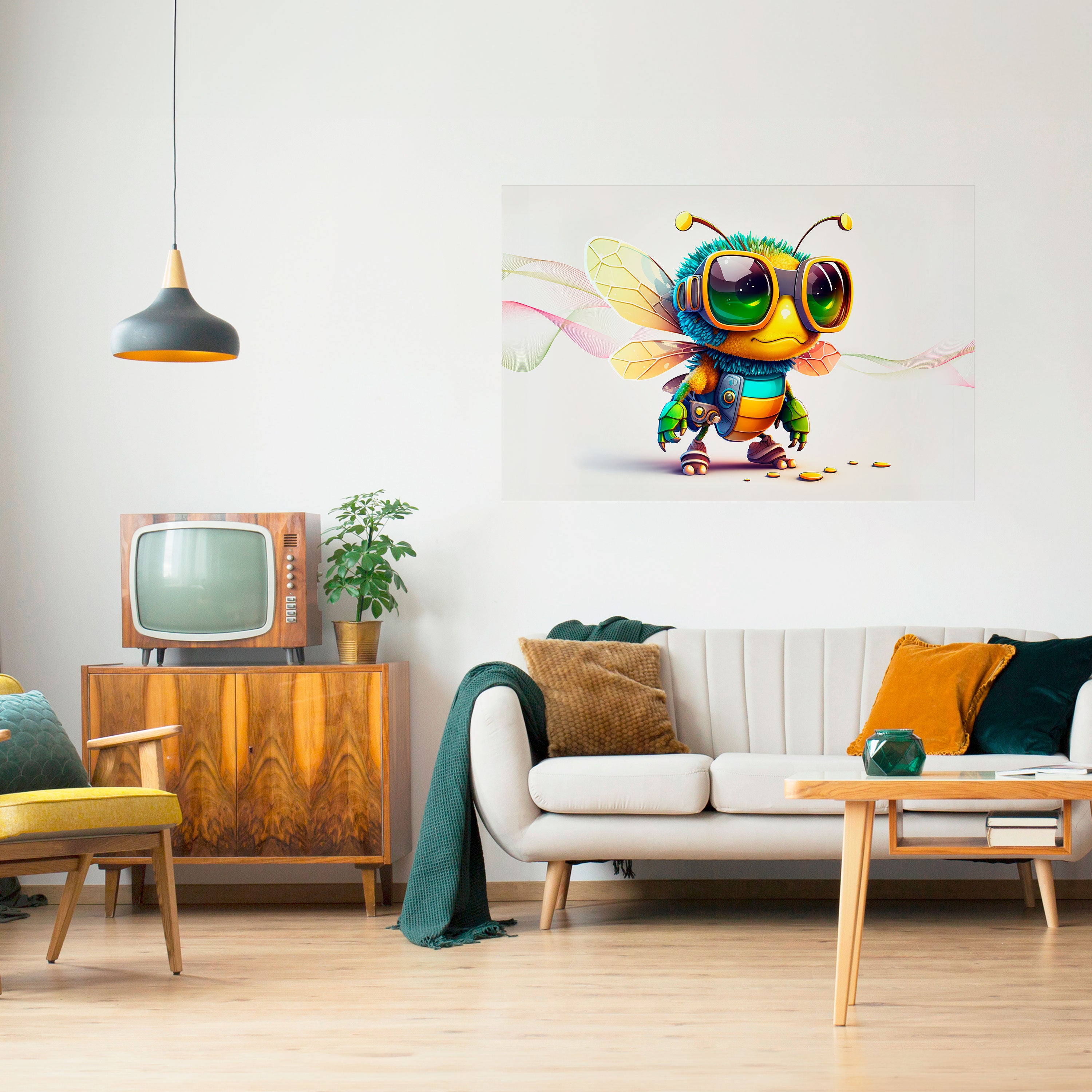 BUZZ BUDDY Naklejka/Plakat poziomy