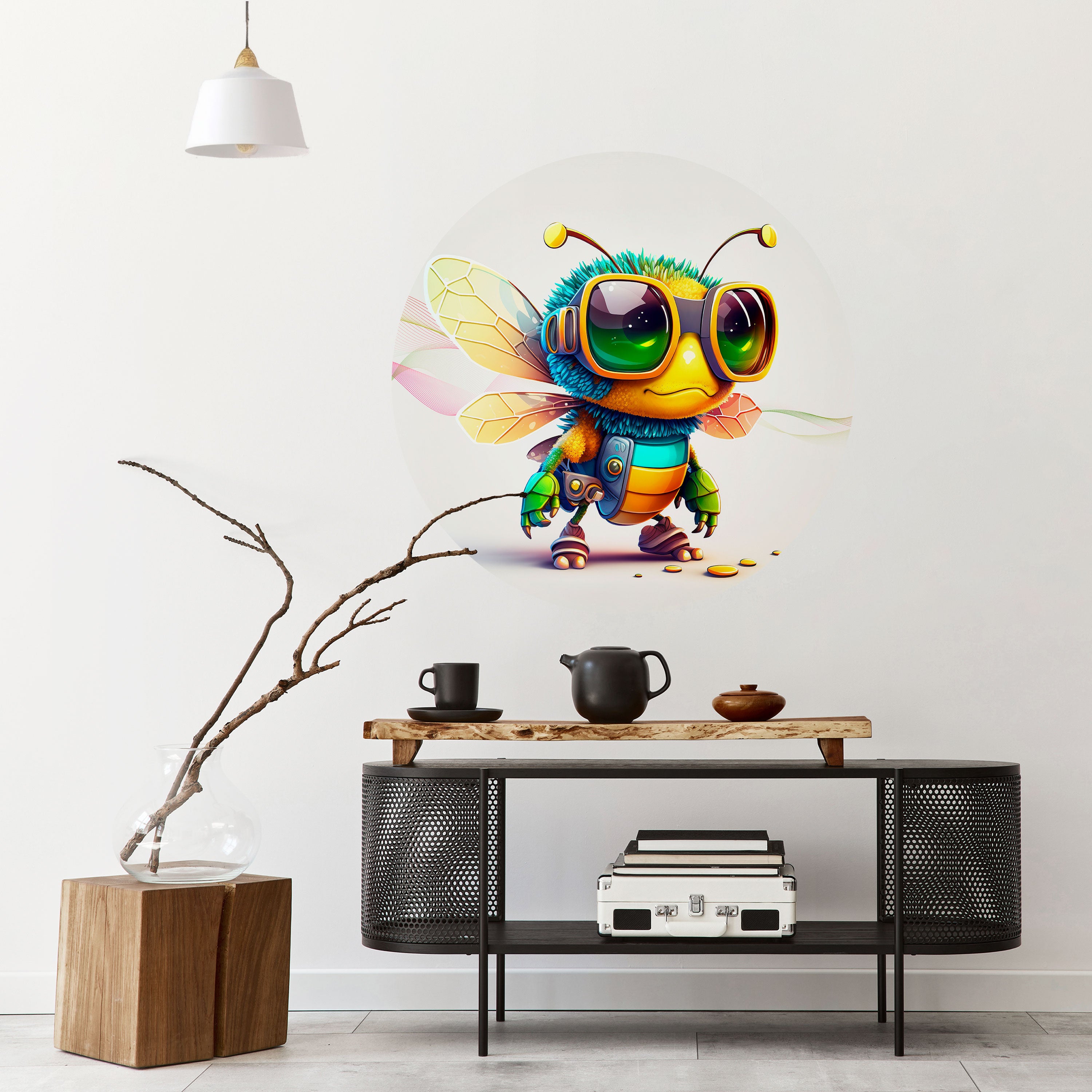 BUZZ BUDDY Naklejka okrągła