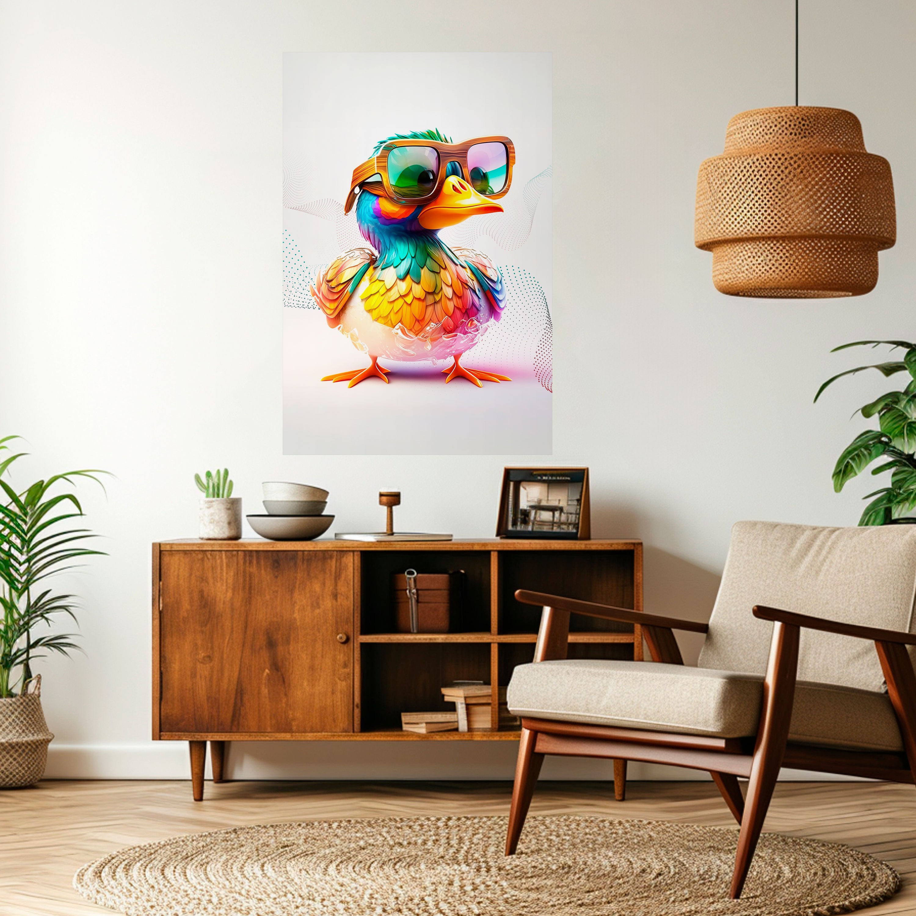 QUACKY FUN Naklejka/Plakat pionowy